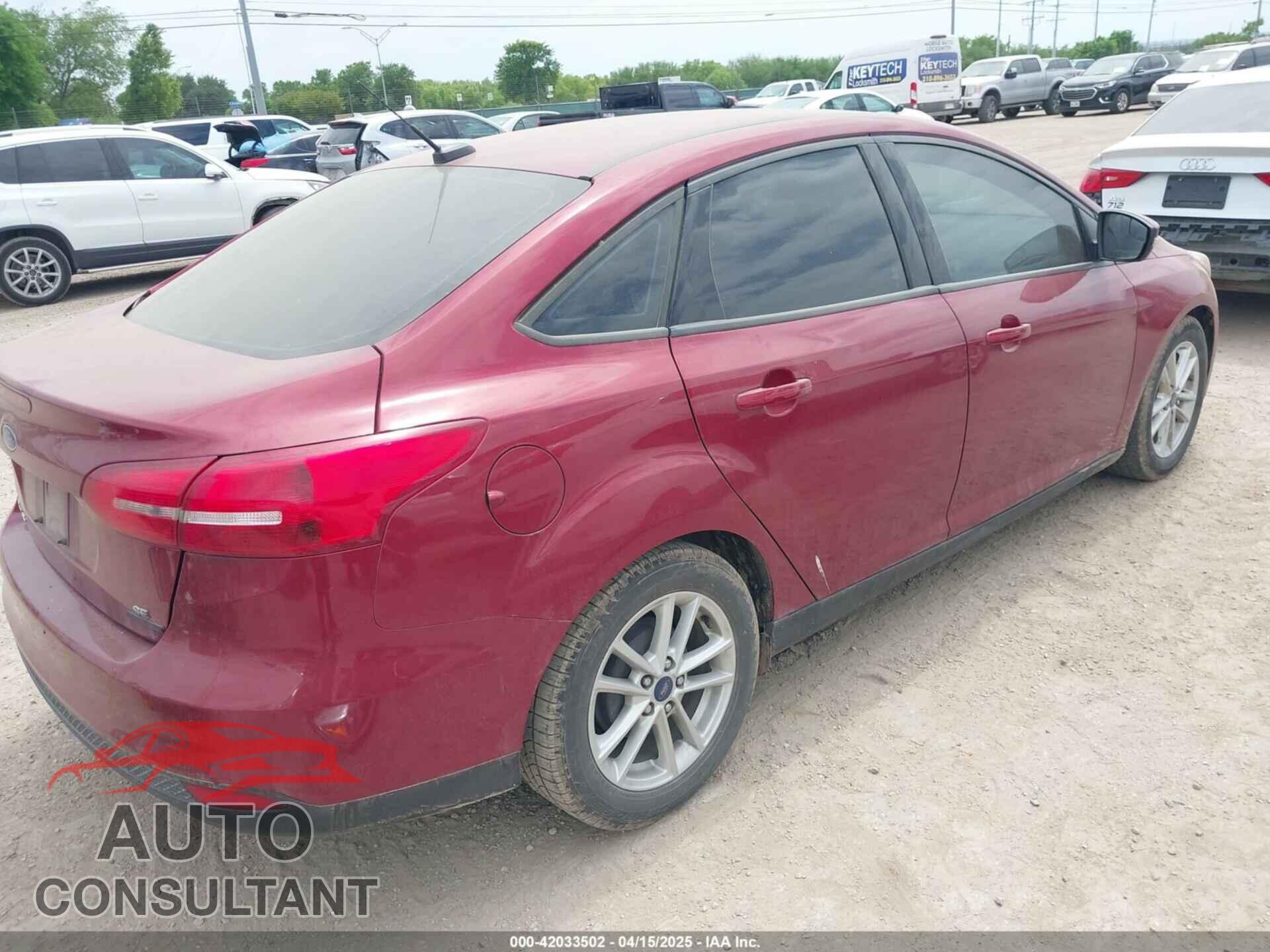 FORD FOCUS 2016 - 1FADP3F27GL389662