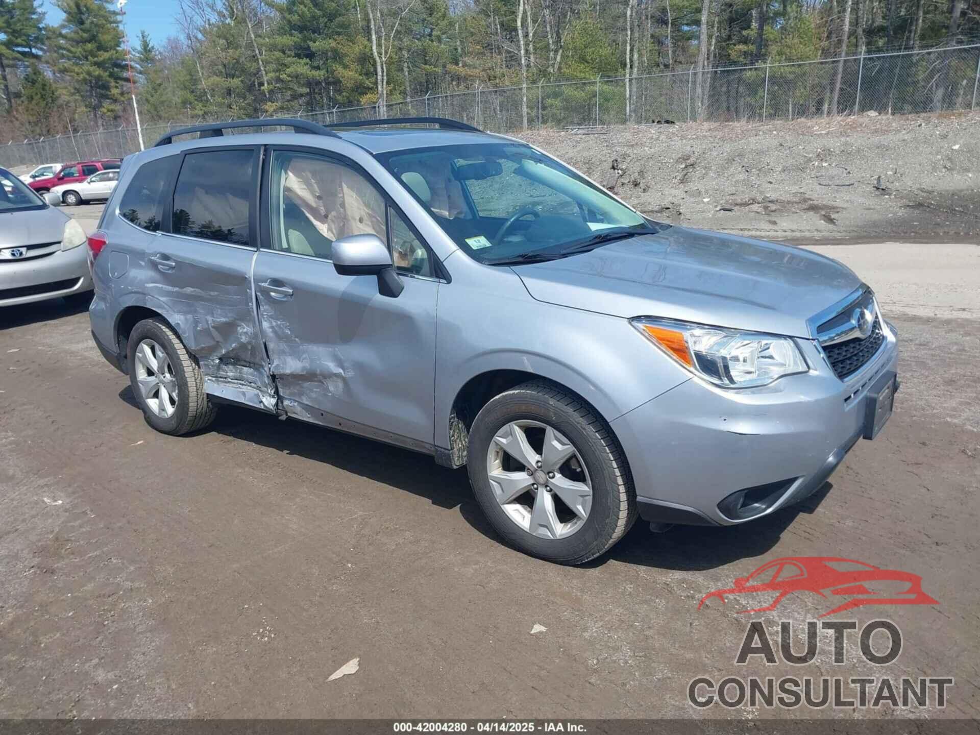 SUBARU FORESTER 2015 - JF2SJAHC9FH840316