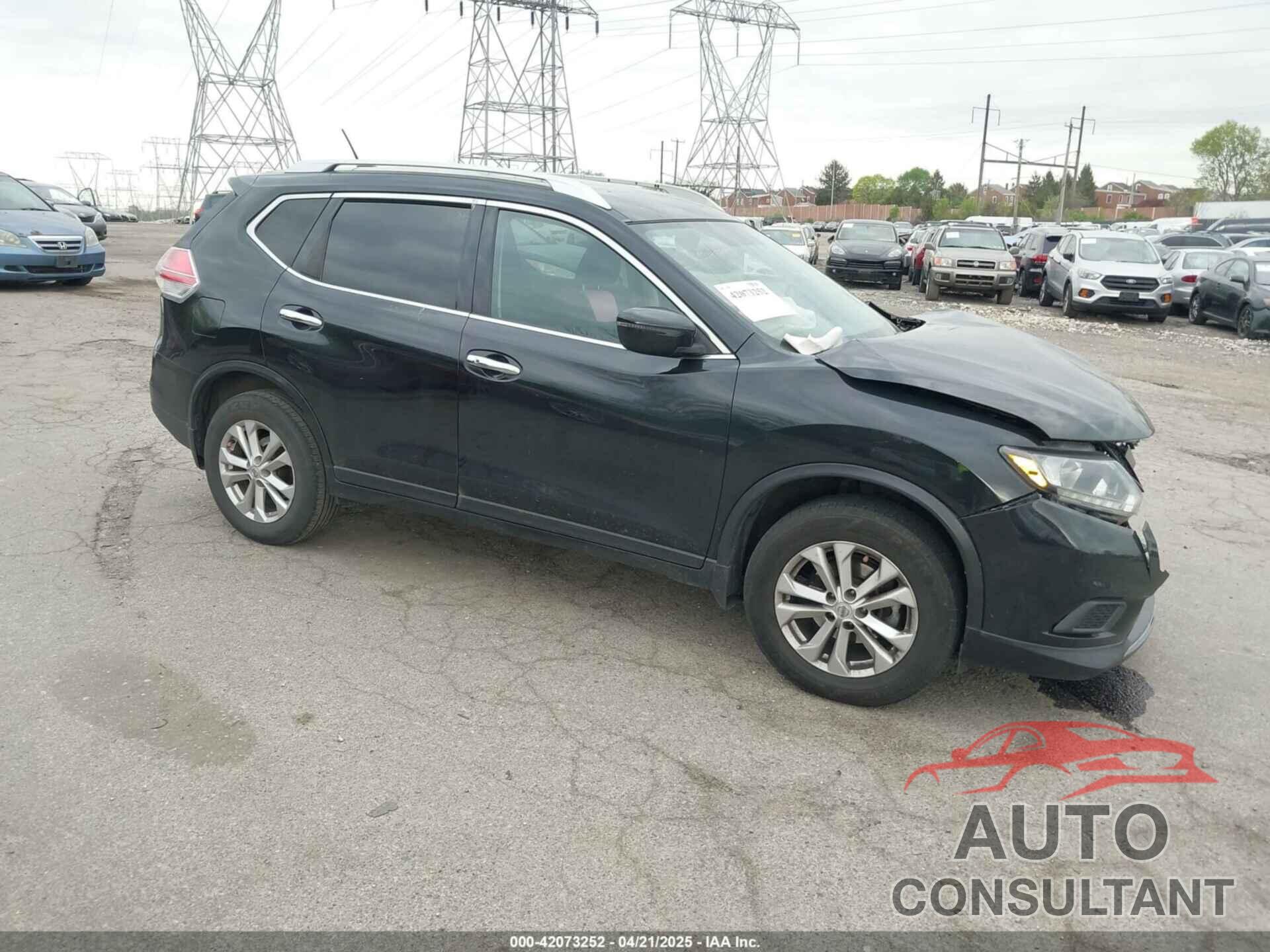 NISSAN ROGUE 2016 - KNMAT2MV3GP727471