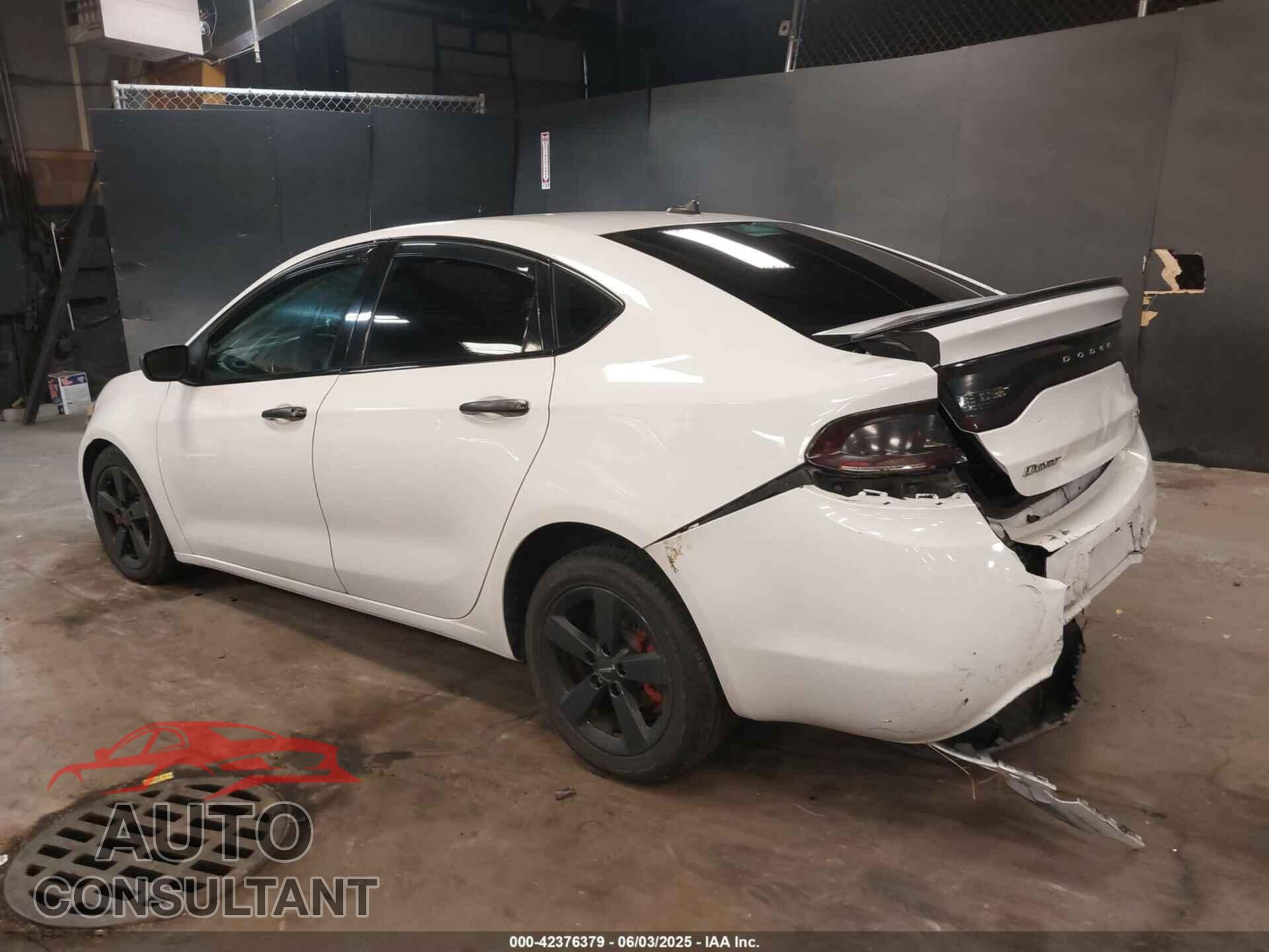 DODGE DART 2015 - 1C3CDFBB7FD374324