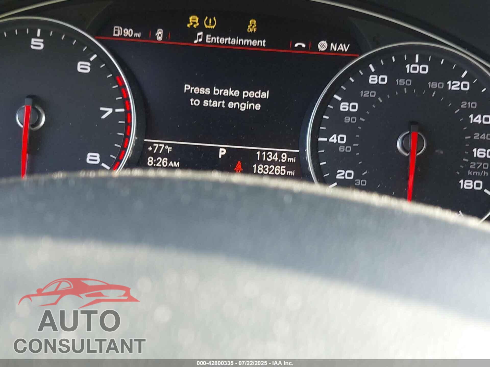 AUDI A6 2013 - WAUGGAFC6DN057830