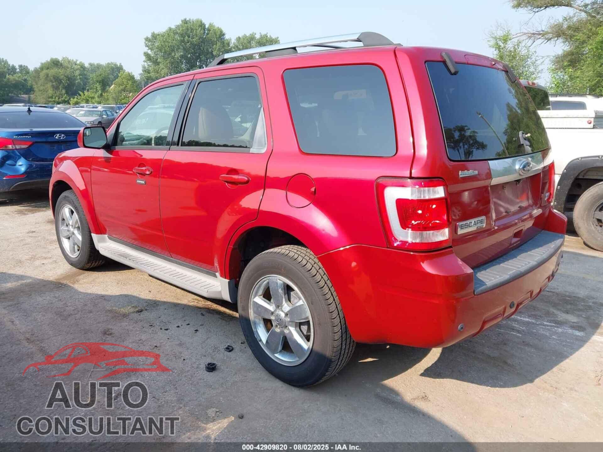 FORD ESCAPE 2010 - 1FMCU0EG8AKD32387