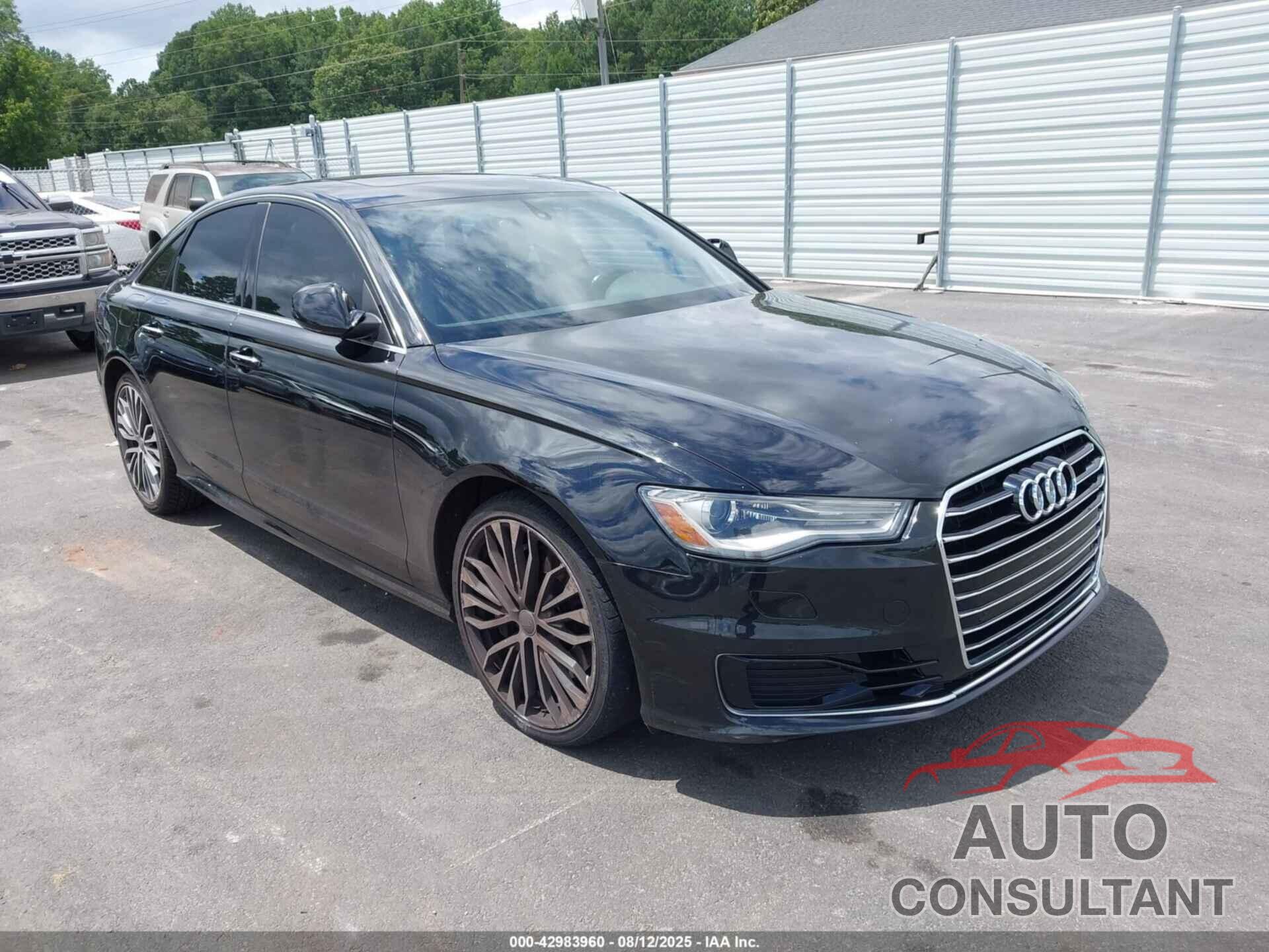 AUDI A6 2016 - WAUDFAFCXGN108286