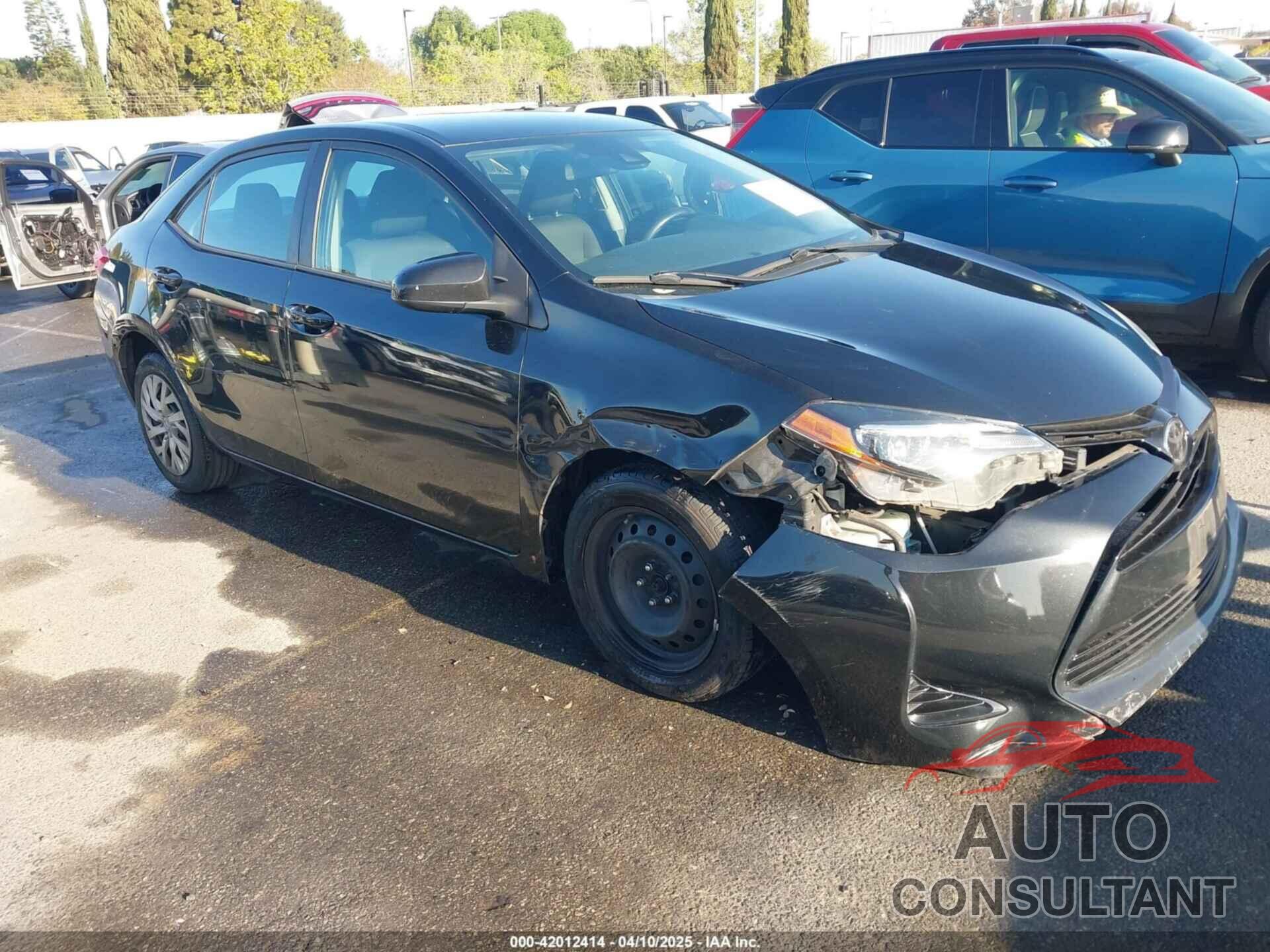 TOYOTA COROLLA 2017 - 2T1BURHE5HC867901