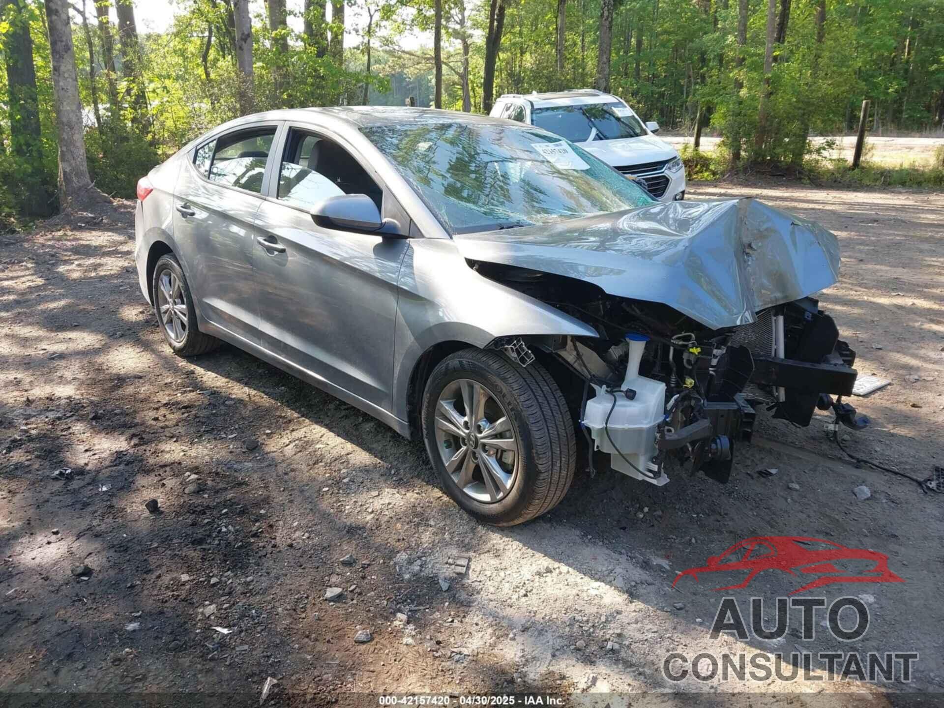 HYUNDAI ELANTRA 2018 - KMHD84LFXJU511559