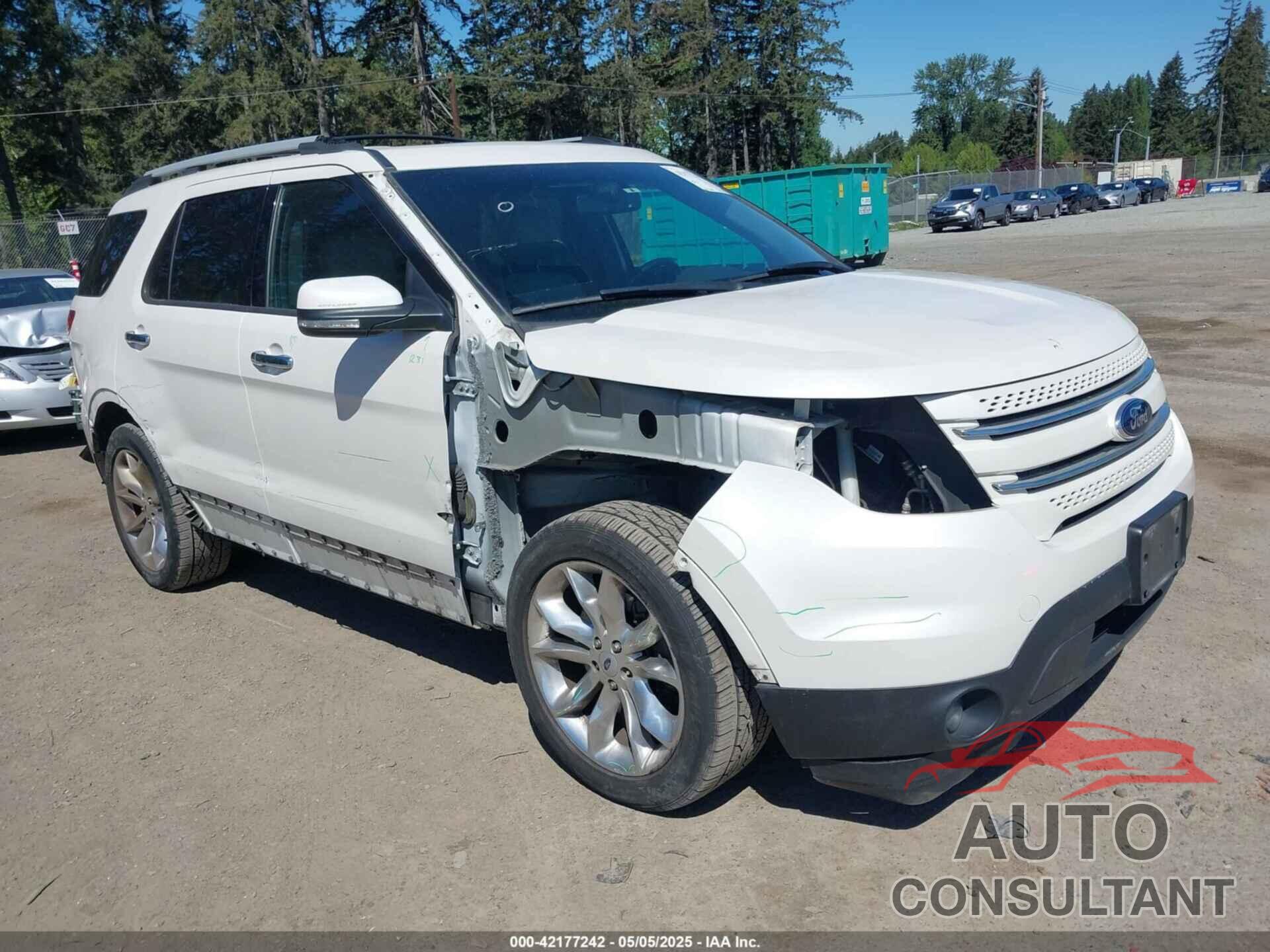 FORD EXPLORER 2015 - 1FM5K7F82FGB24191