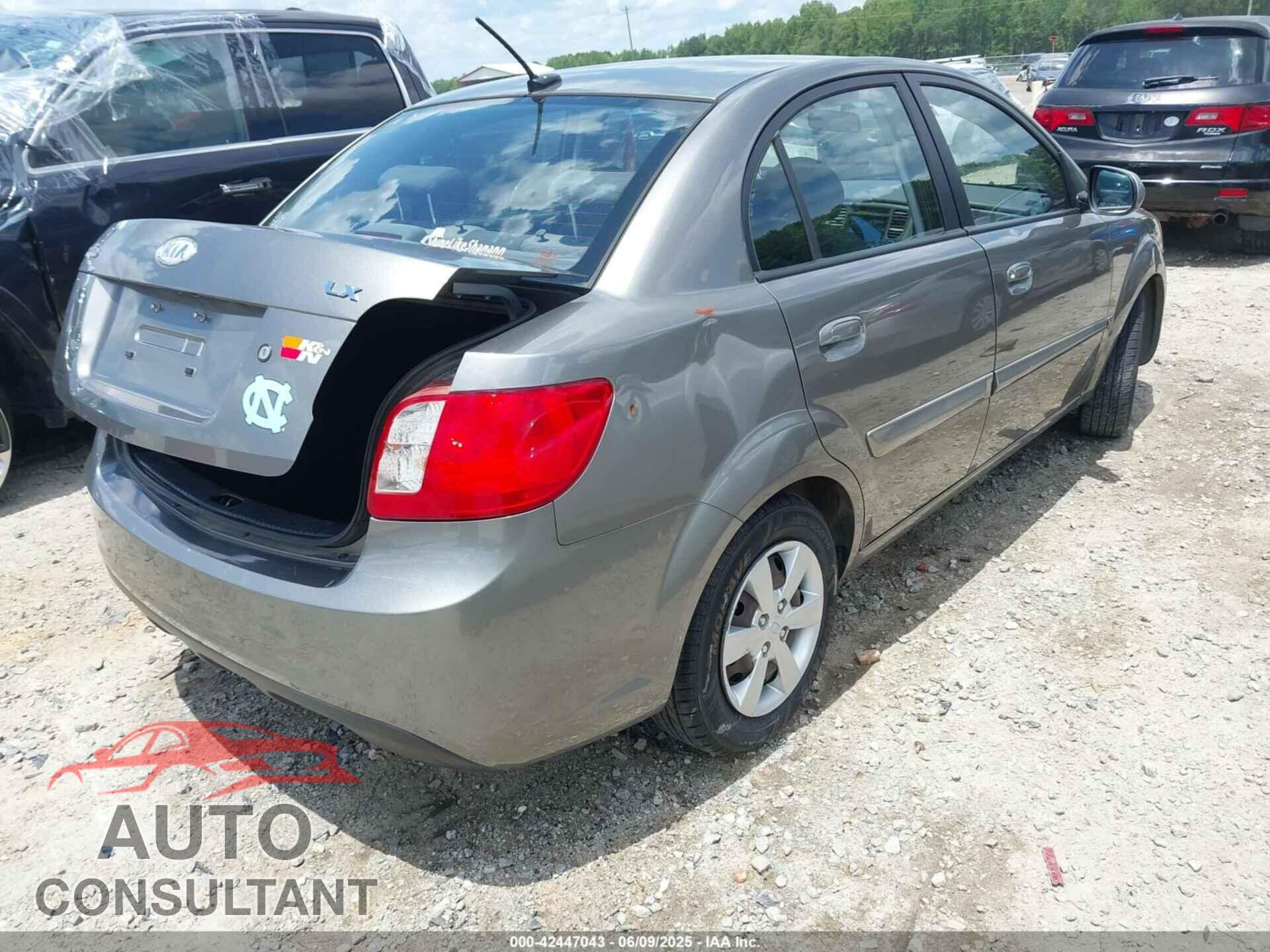 KIA RIO 2010 - KNADH4A32A6664533