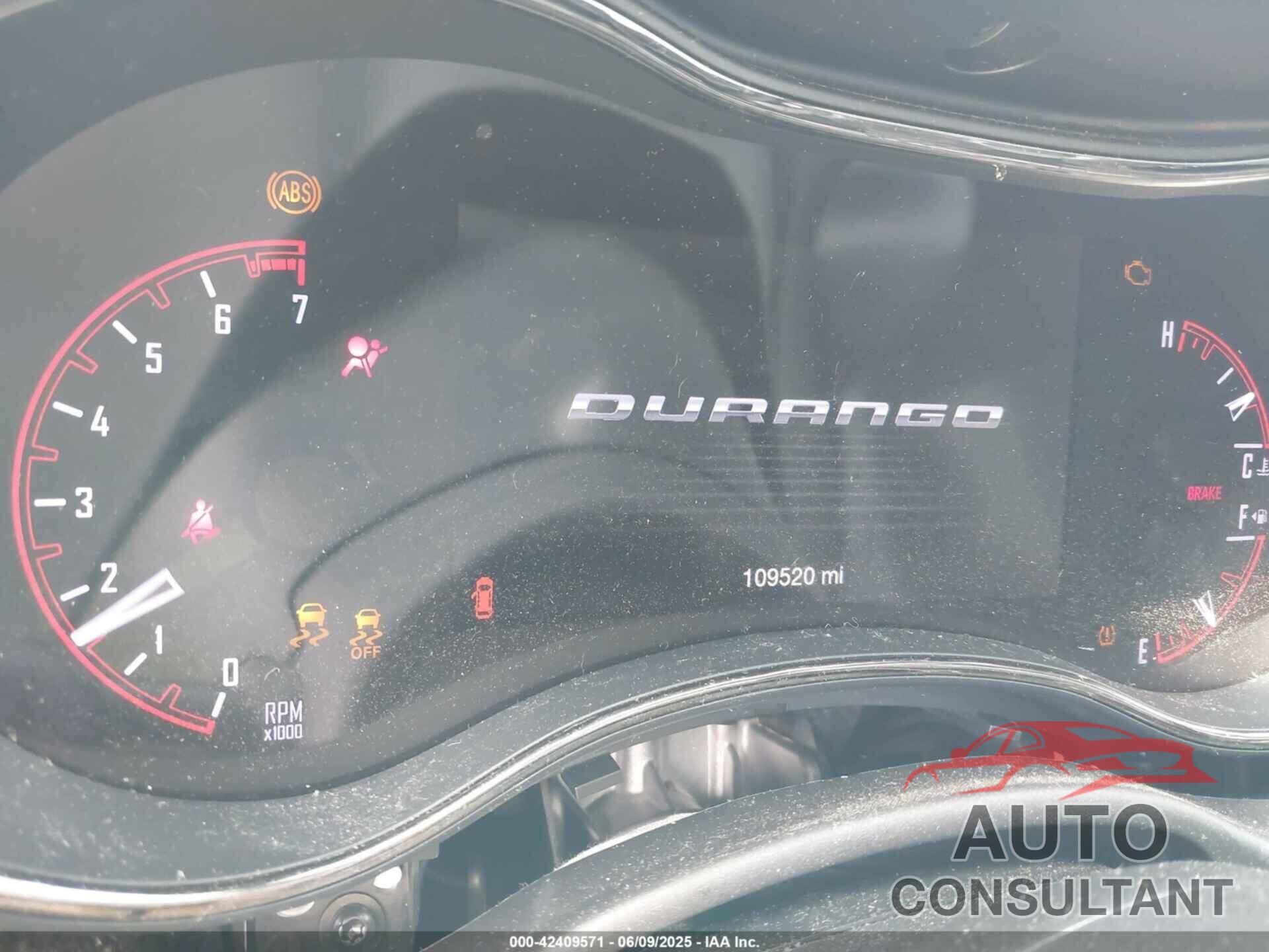 DODGE DURANGO 2018 - 1C4RDJDG2JC232625