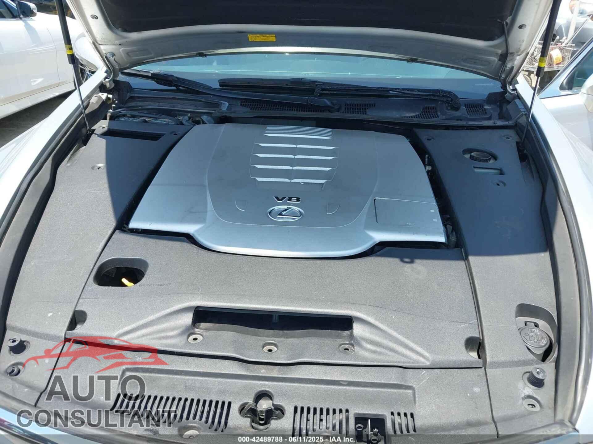 LEXUS LS 460 2011 - JTHGL5EFXB5042051