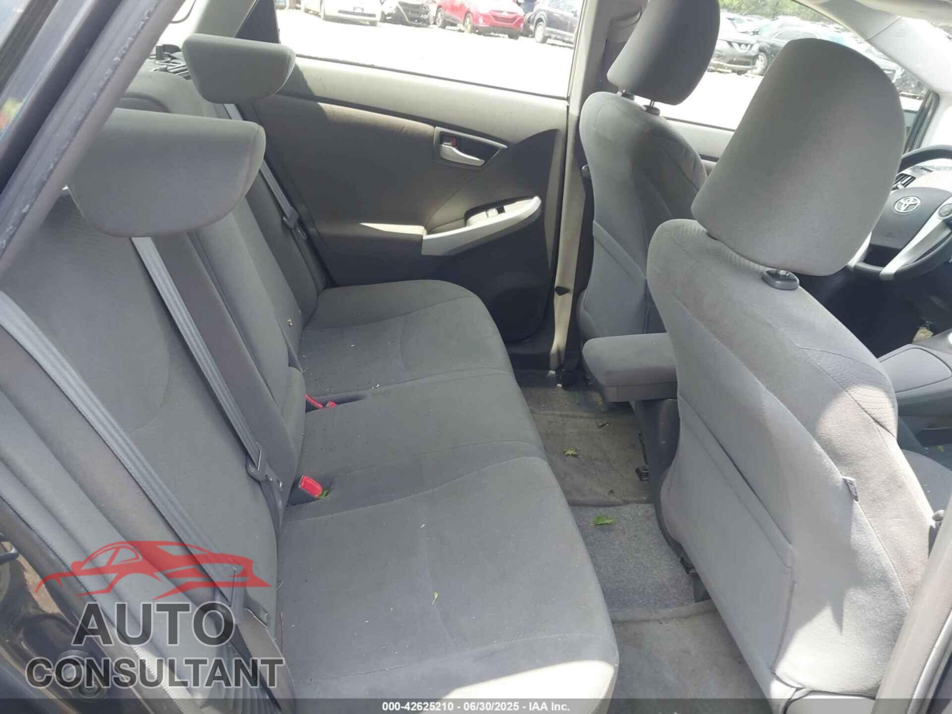 TOYOTA PRIUS 2011 - JTDKN3DU1B1384666