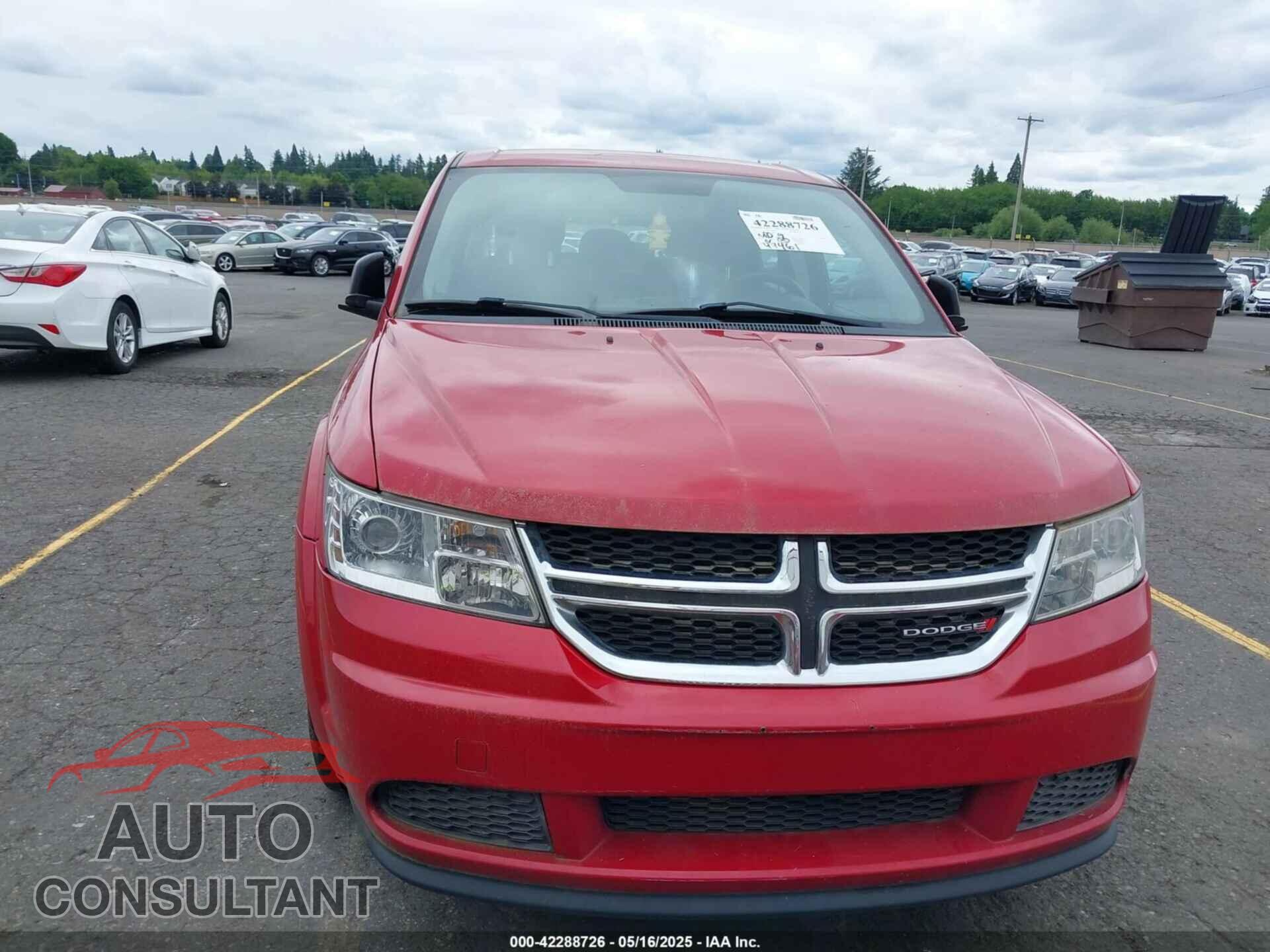DODGE JOURNEY 2015 - 3C4PDCAB0FT688243