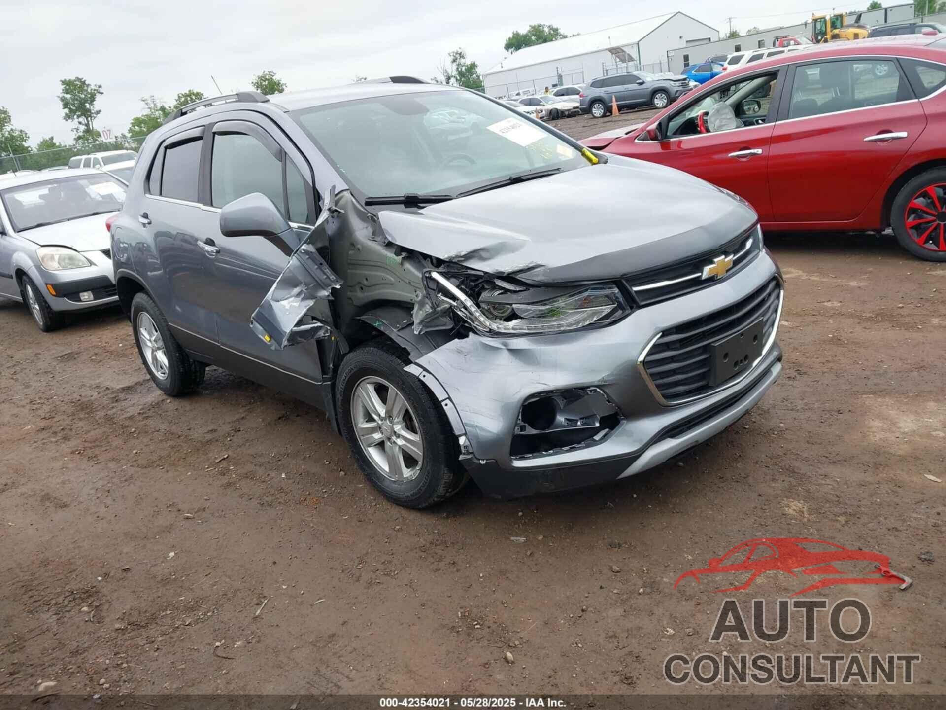 CHEVROLET TRAX 2019 - KL7CJPSB9KB901017