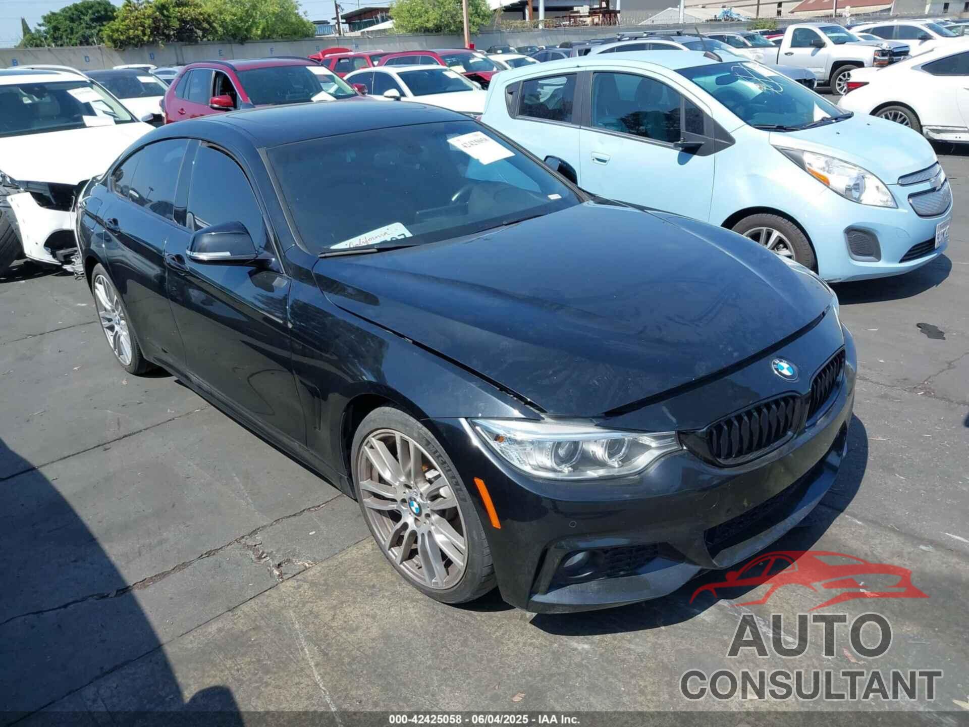 BMW 430I GRAN COUPE 2017 - WBA4F7C30HG787546