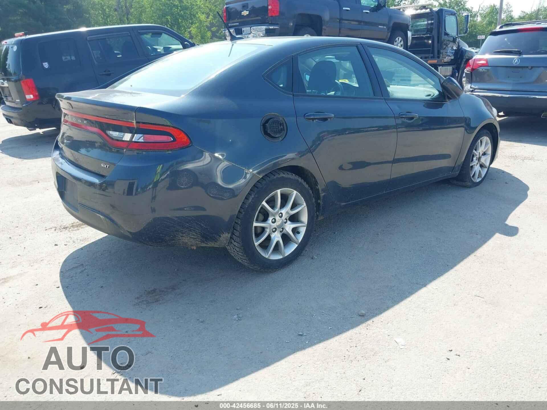 DODGE DART 2013 - 1C3CDFBAXDD154485