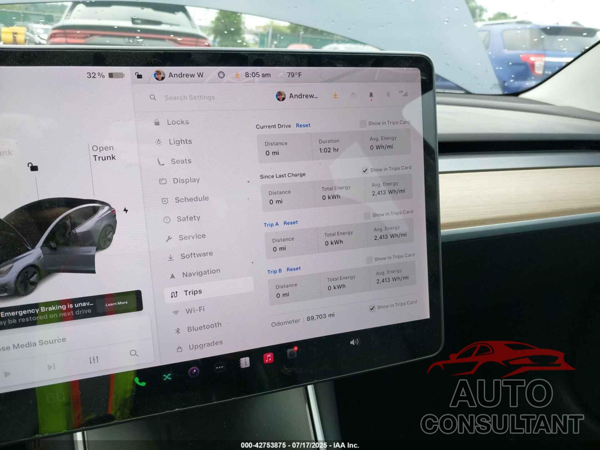 TESLA MODEL 3 2018 - 5YJ3E1EA8JF025799