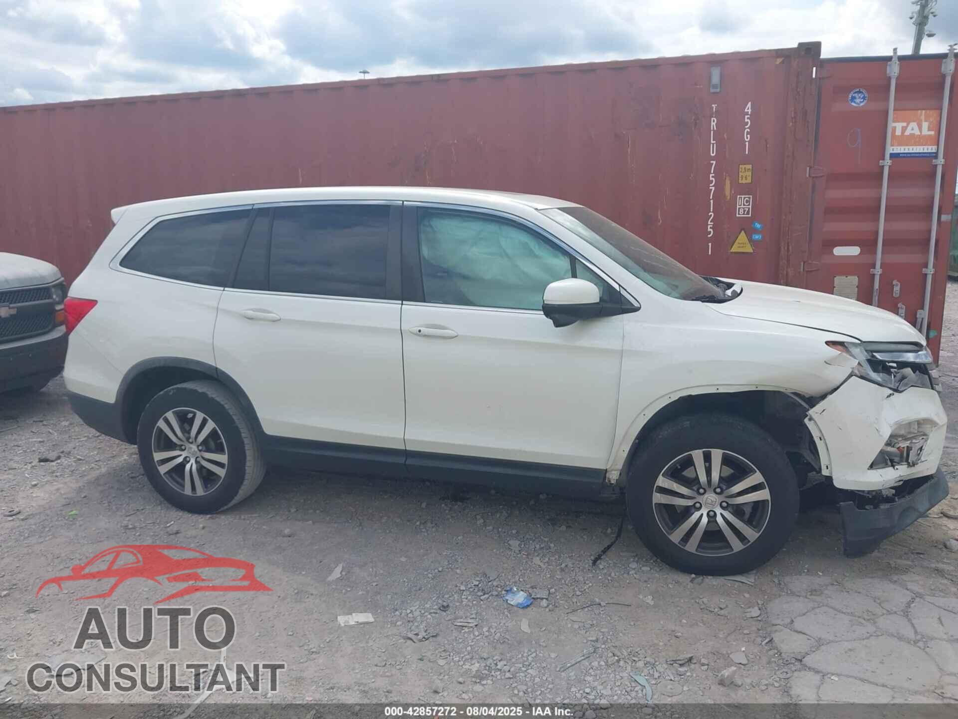 HONDA PILOT 2017 - 5FNYF5H56HB021981