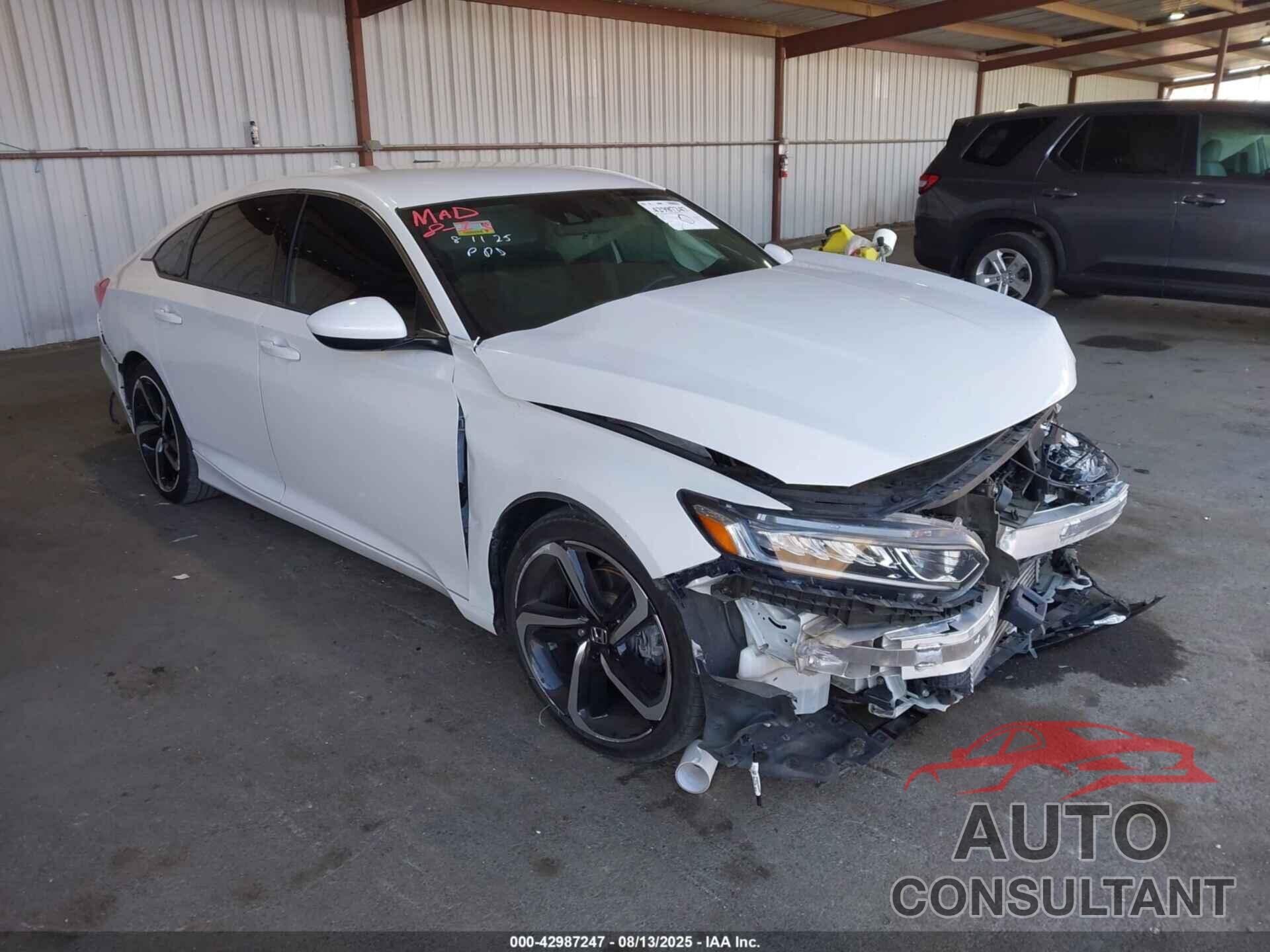 HONDA ACCORD 2020 - 1HGCV1F31LA032445