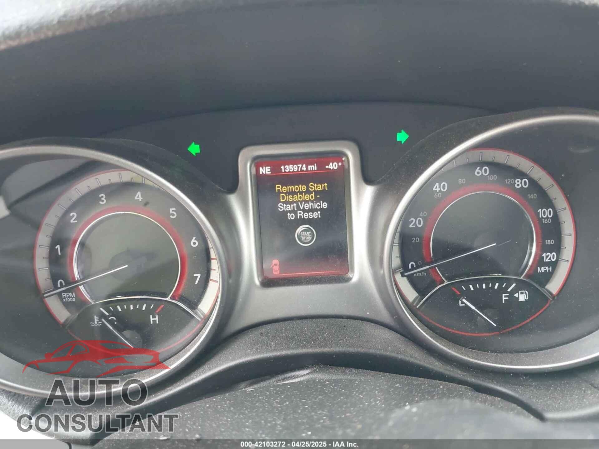 DODGE JOURNEY 2015 - 3C4PDCGB2FT713389