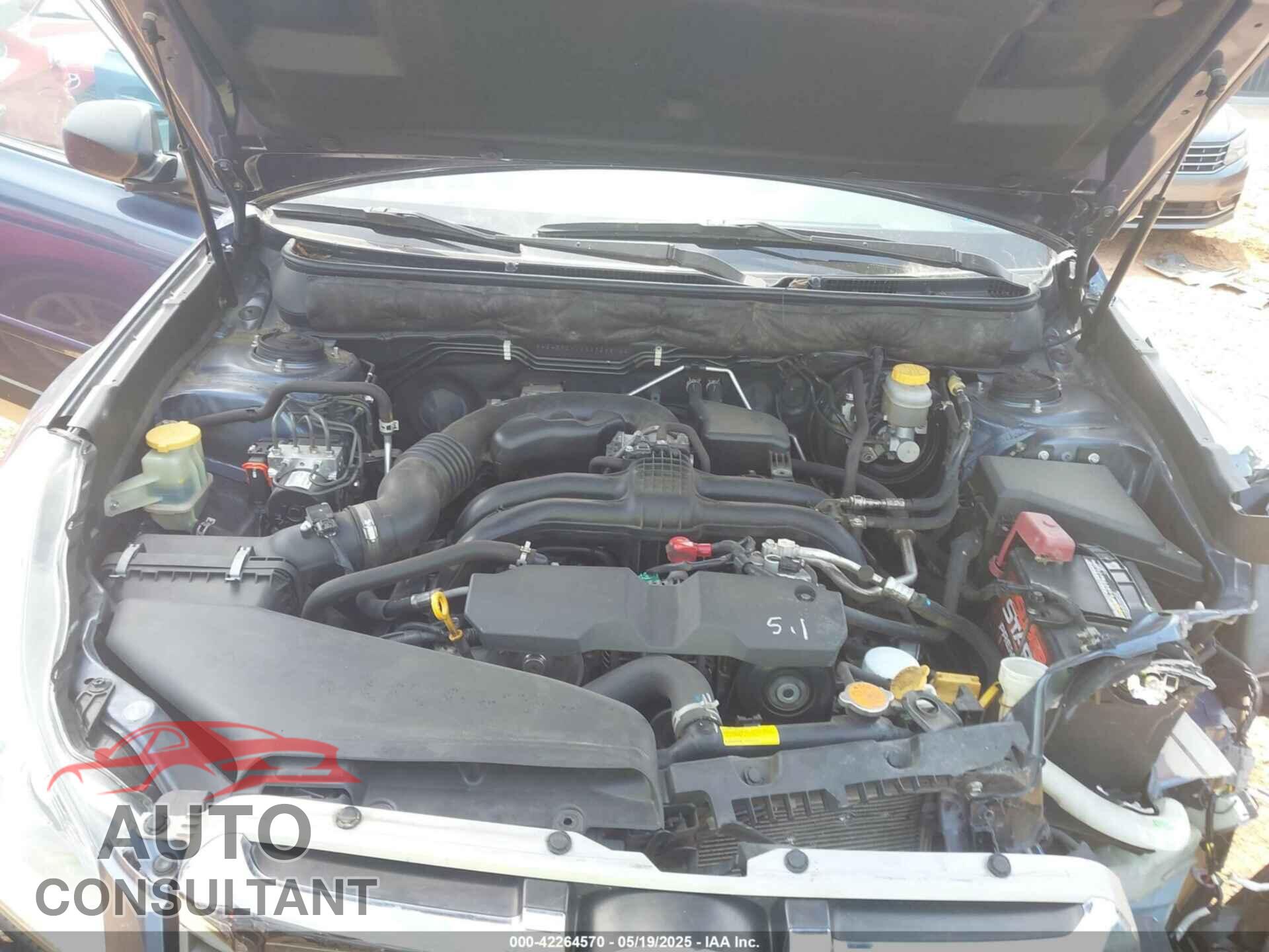 SUBARU OUTBACK 2014 - 4S4BRBAC3E3326816