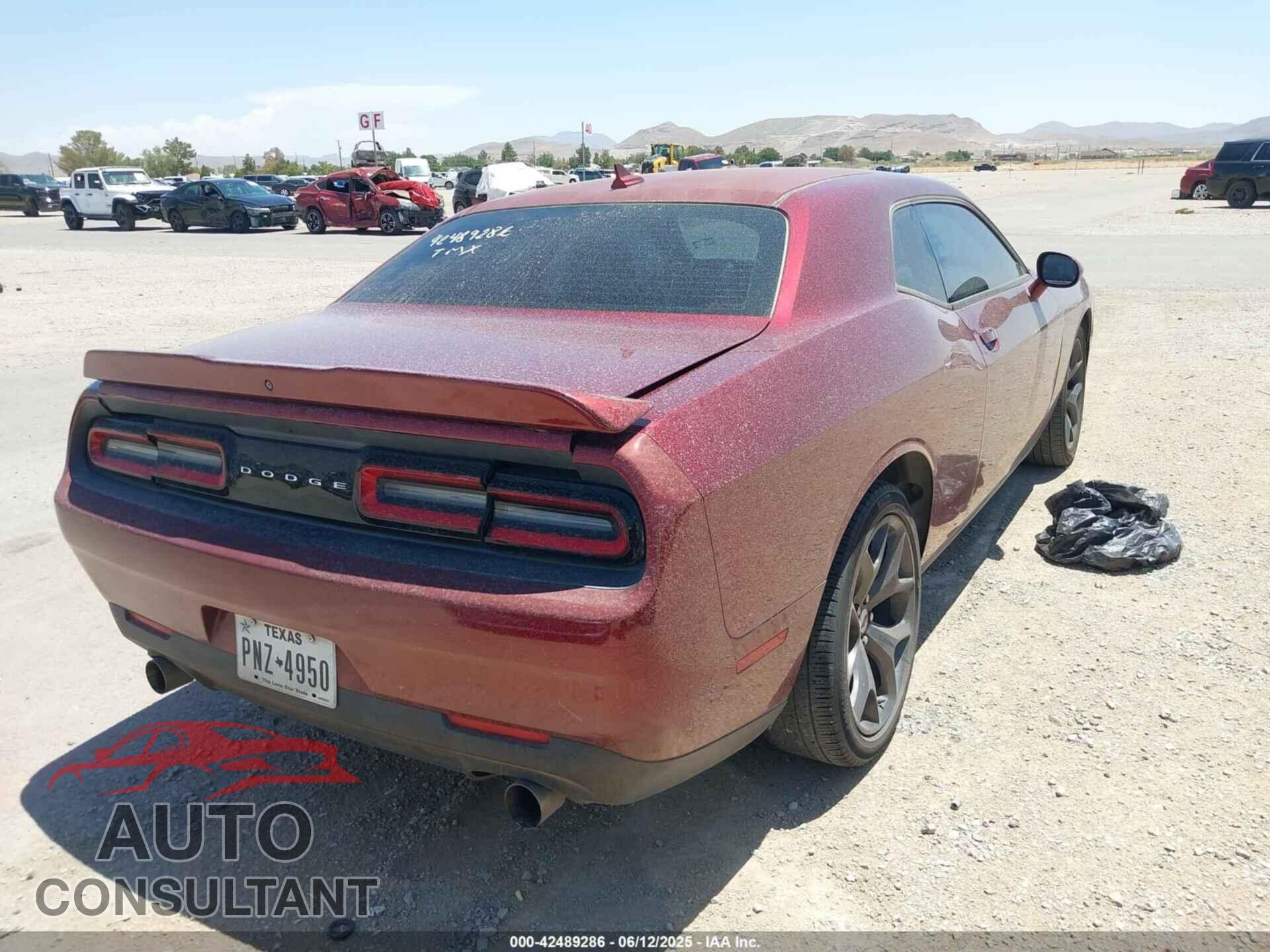 DODGE CHALLENGER 2018 - 2C3CDZAG5JH259375