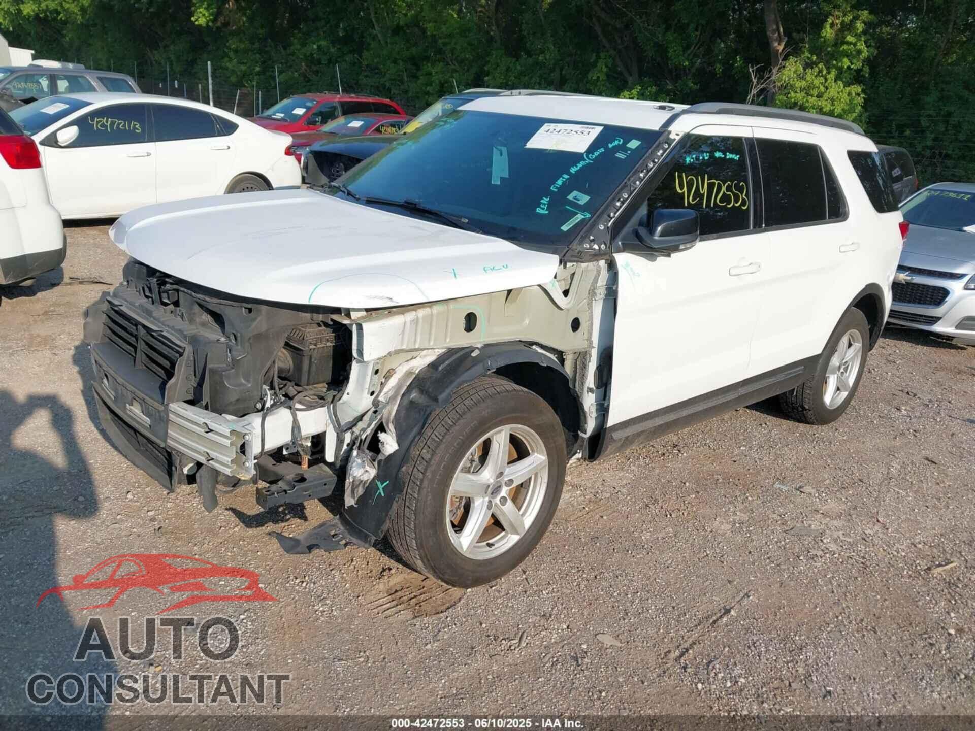 FORD EXPLORER 2017 - 1FM5K8D83HGD51787