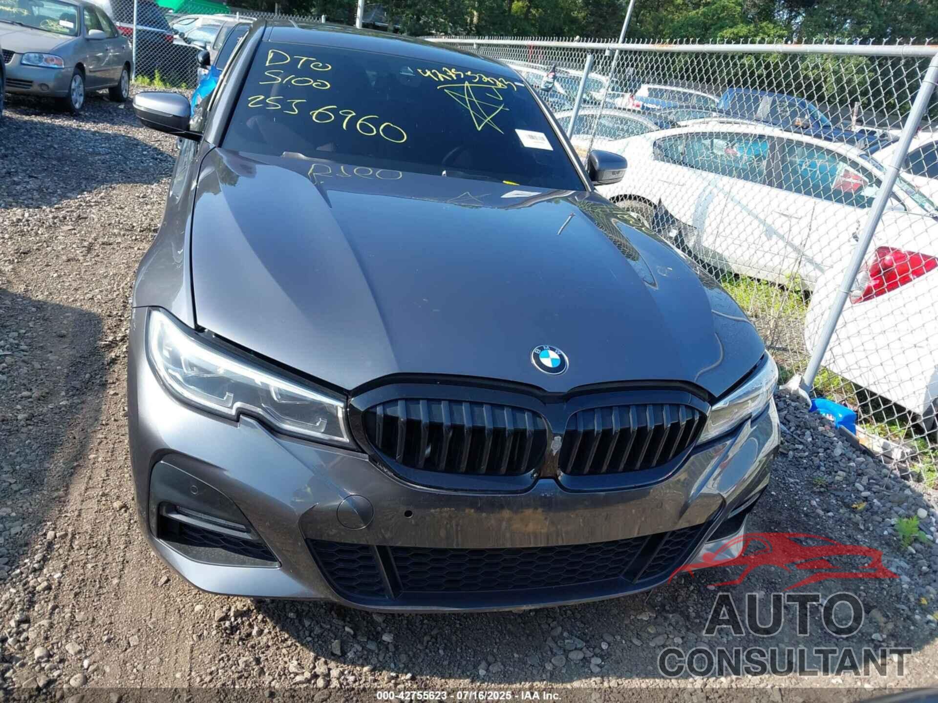 BMW 330I 2021 - 3MW5R7J01M8B78737