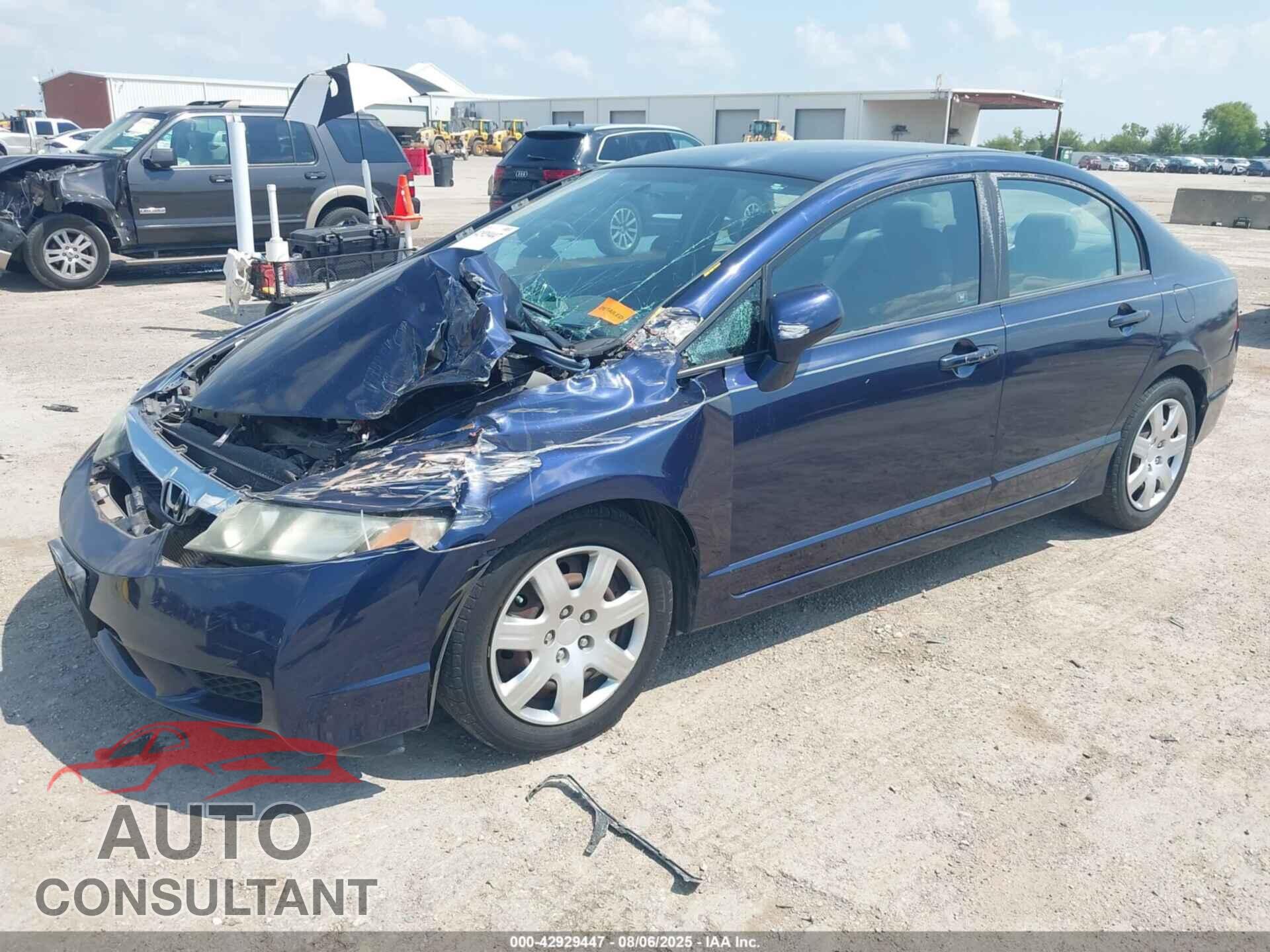 HONDA CIVIC 2011 - 2HGFA1F54BH541908