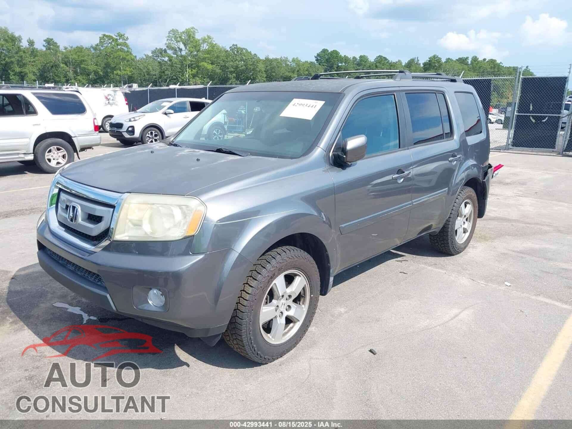 HONDA PILOT 2011 - 5FNYF3H49BB012663