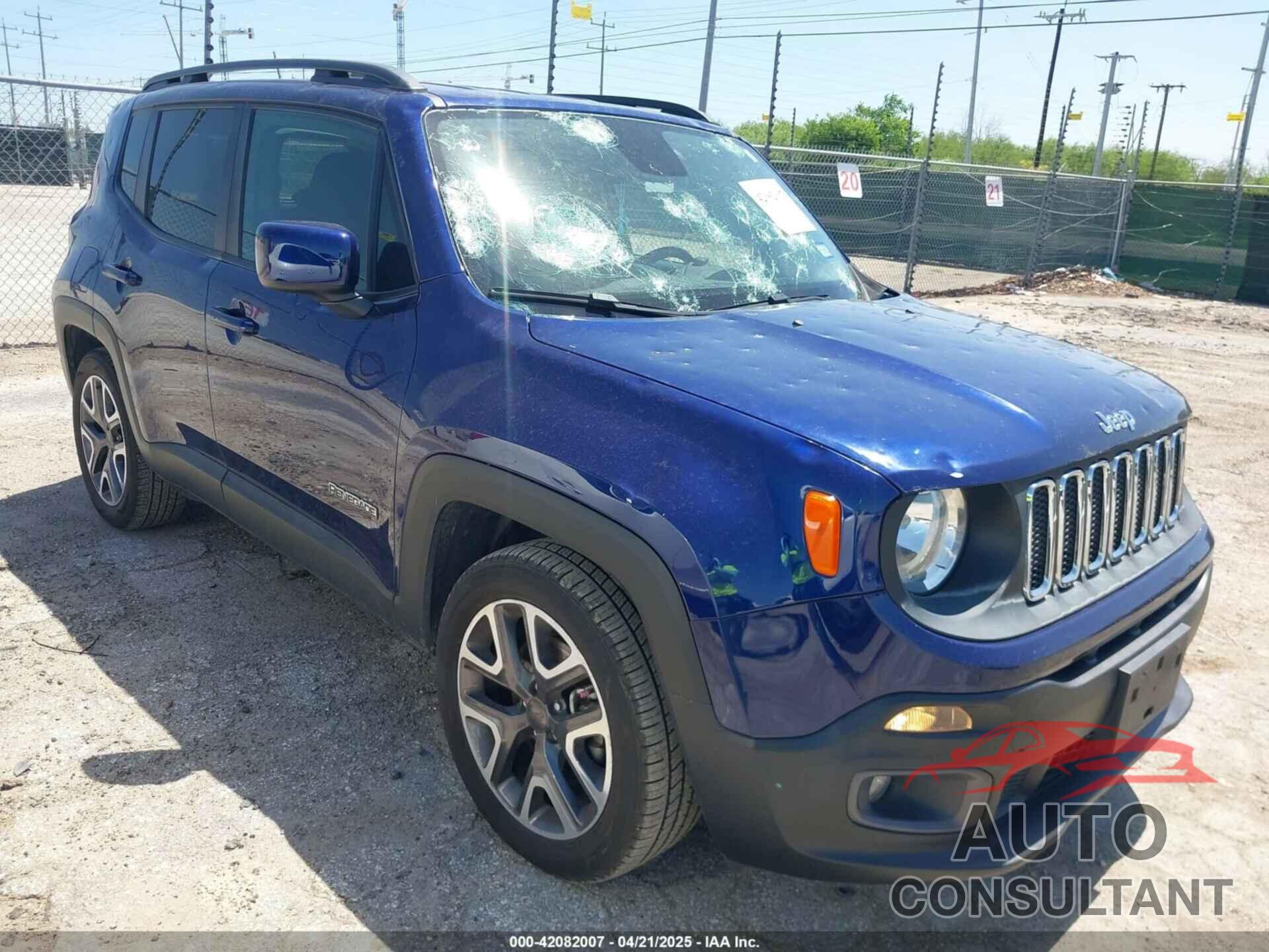 JEEP RENEGADE 2017 - ZACCJABB0HPG37040