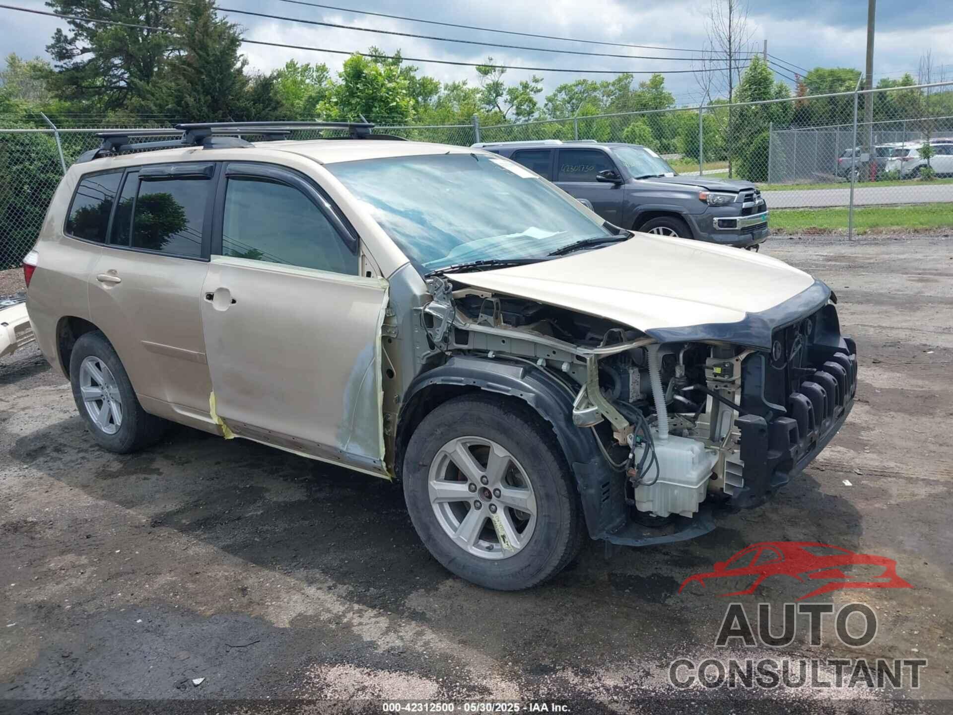 TOYOTA HIGHLANDER 2010 - 5TDBK3EHXAS006941