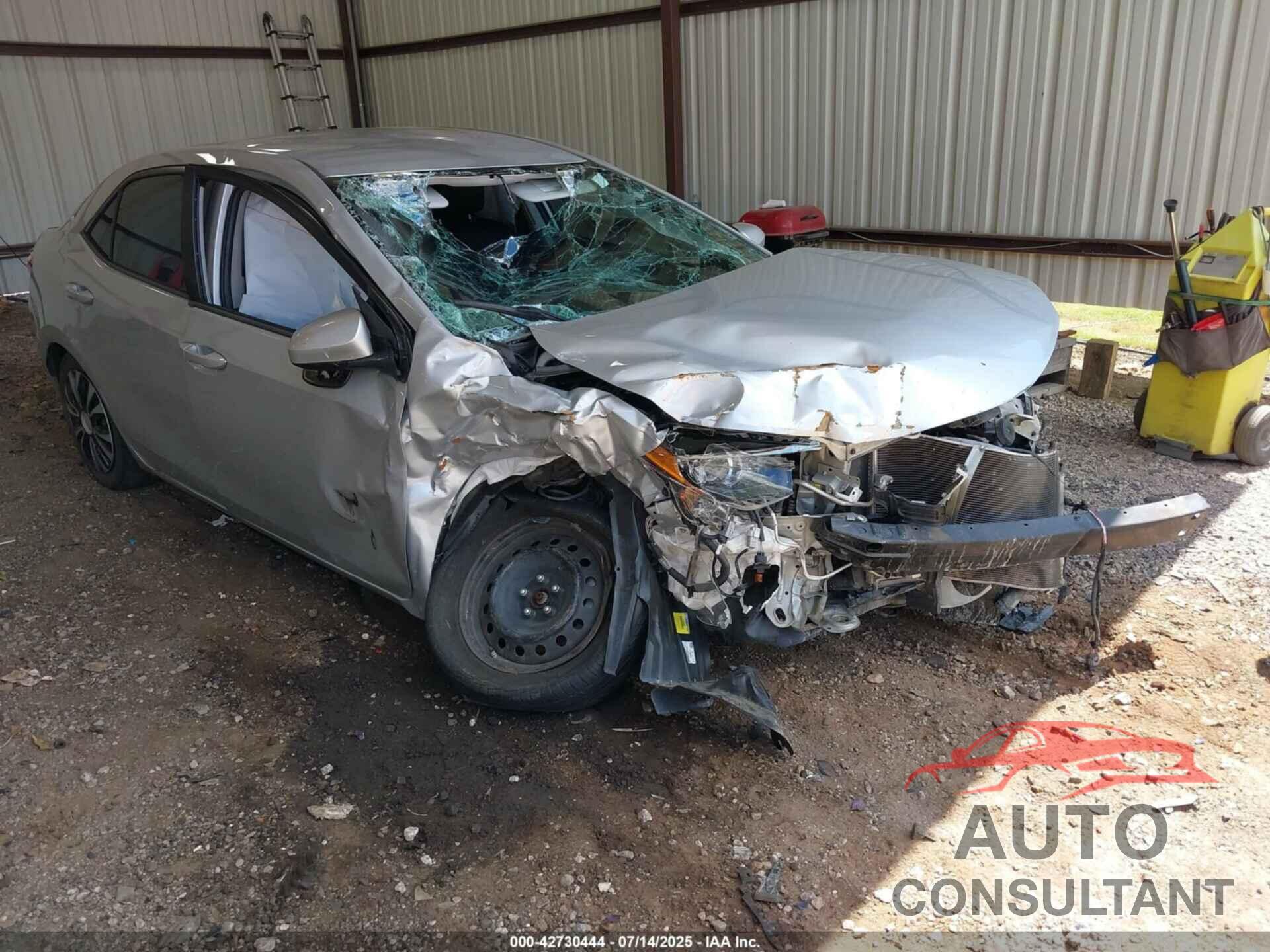 TOYOTA COROLLA 2017 - 2T1BURHE1HC890012