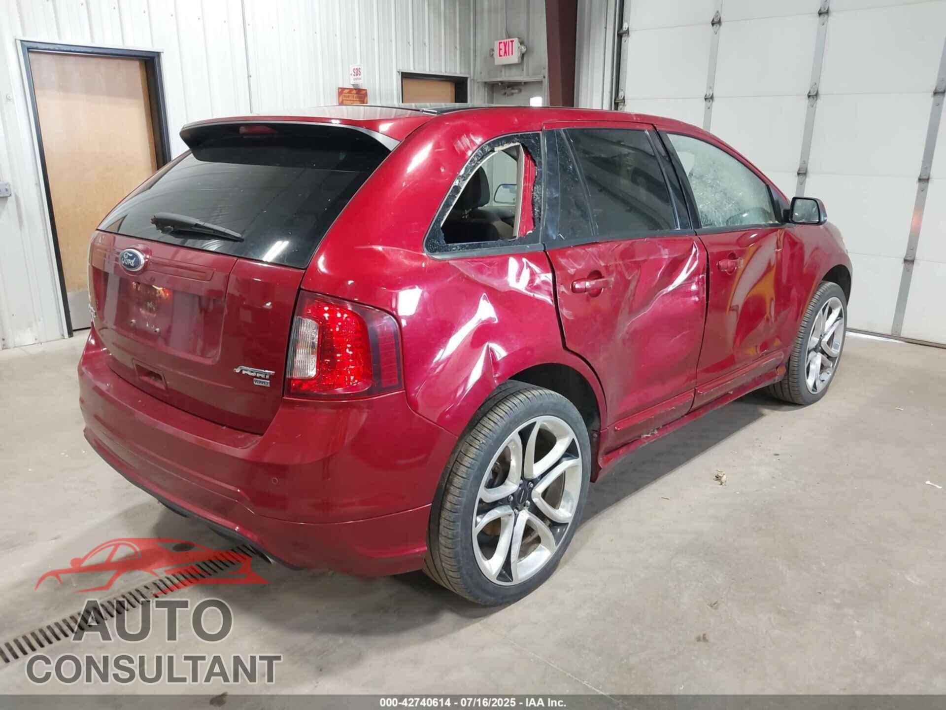 FORD EDGE 2013 - 2FMDK4AK9DBA07371