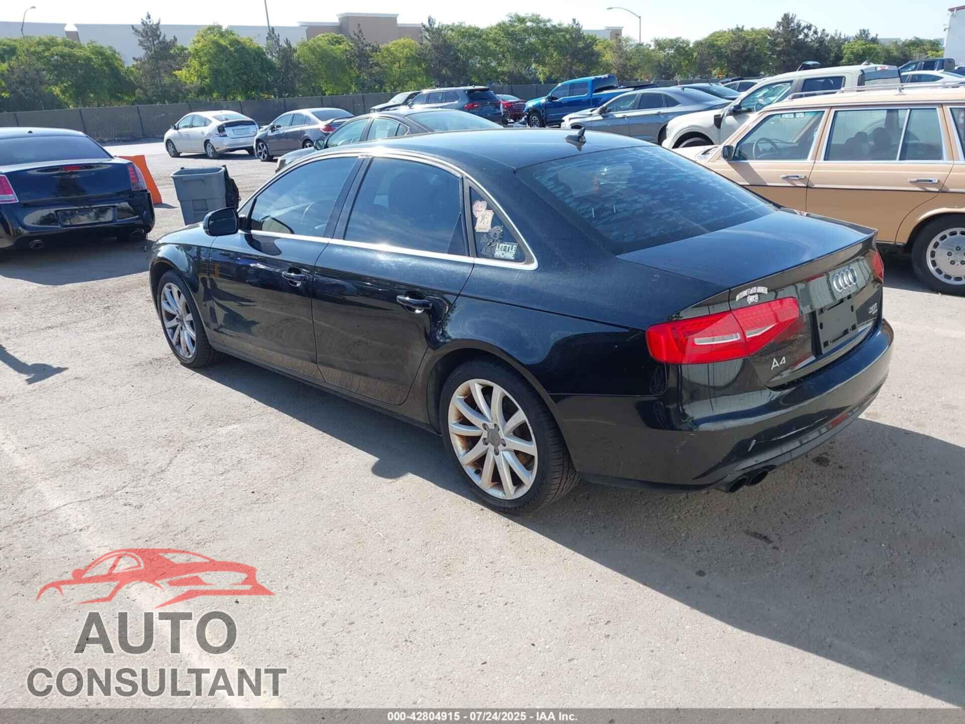 AUDI A4 2013 - WAUFFAFL7DN031901