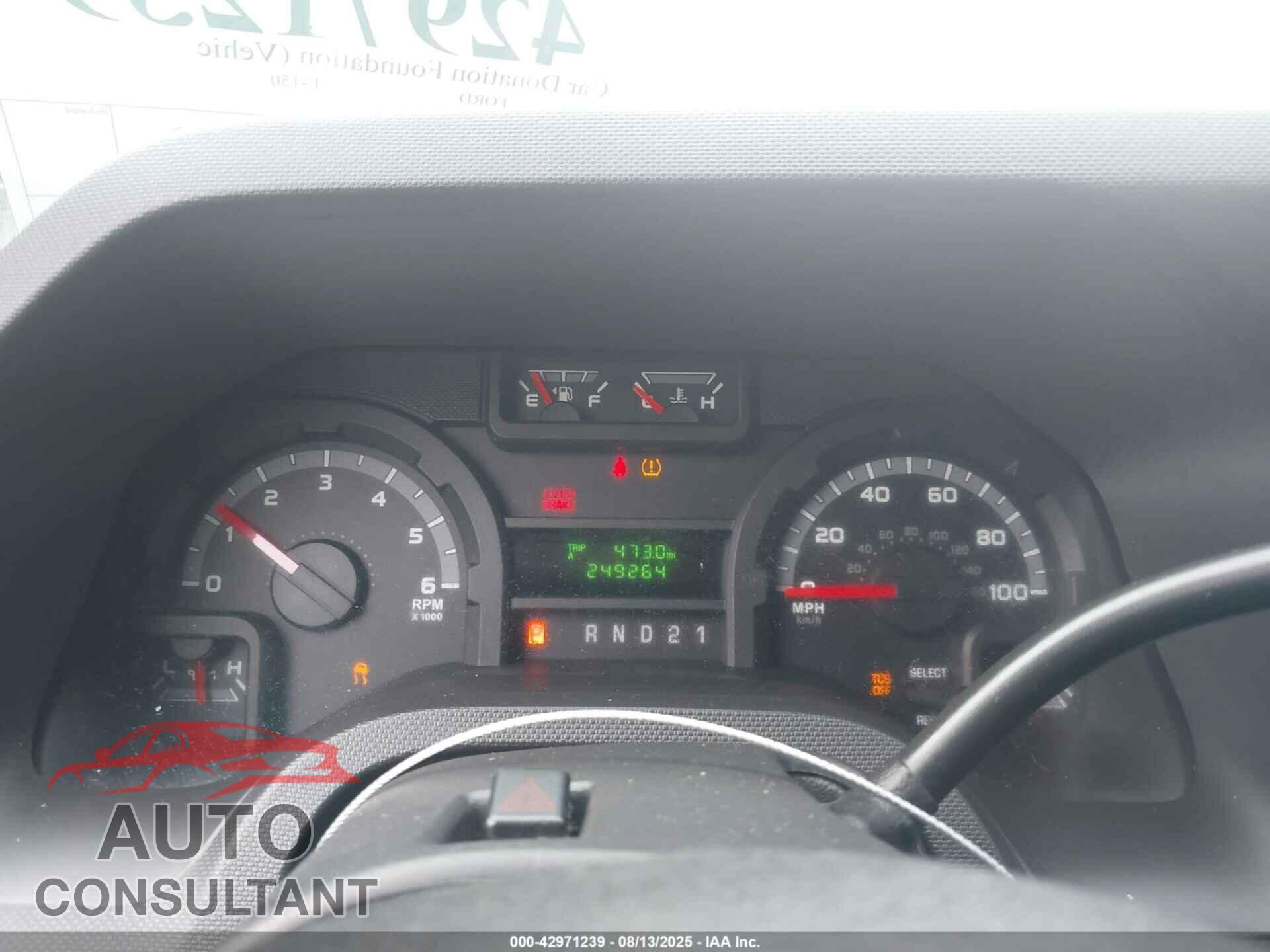 FORD E-150 2011 - 1FTNE1EW5BDA33369