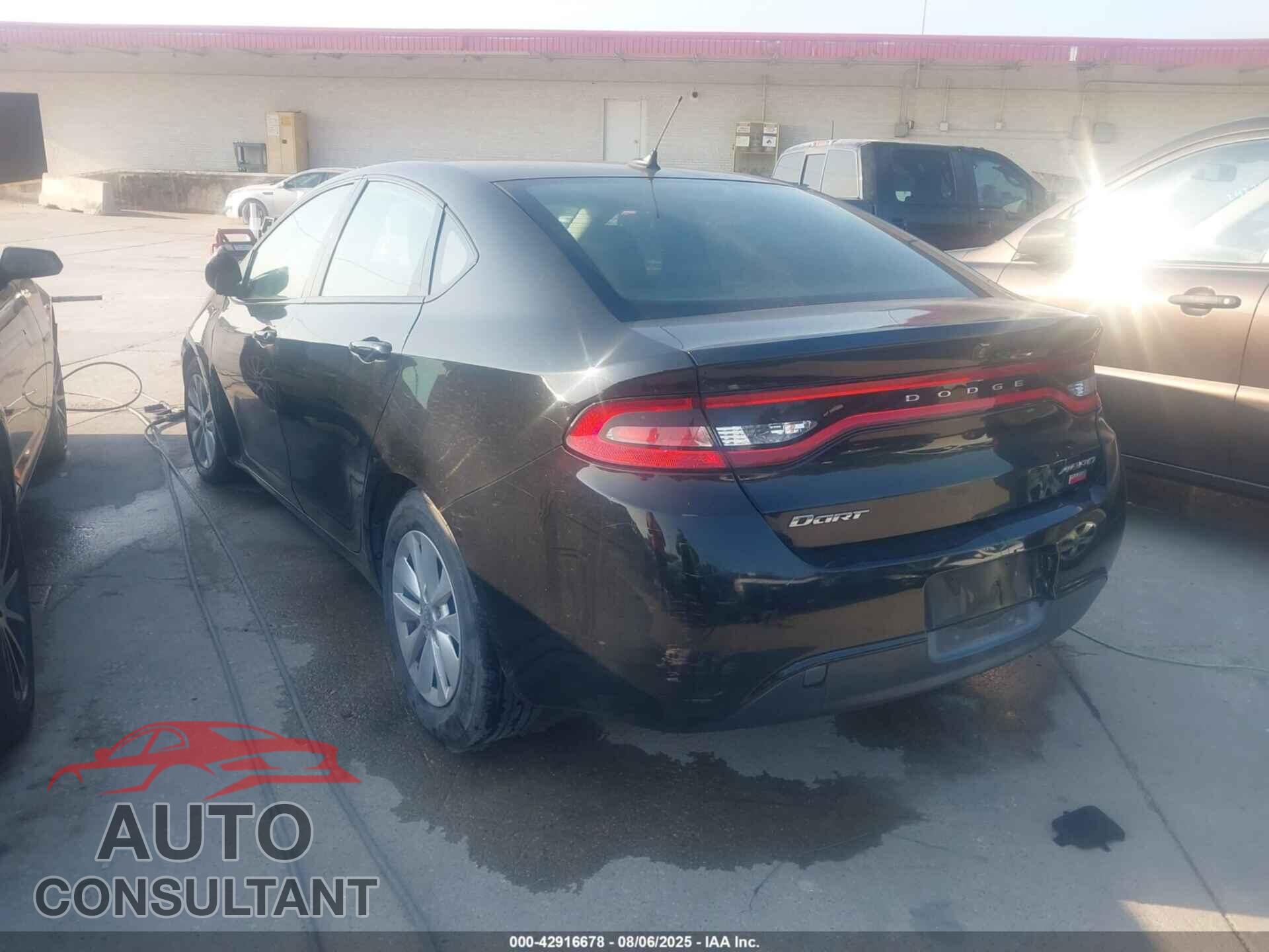DODGE DART 2015 - 1C3CDFDH4FD406454