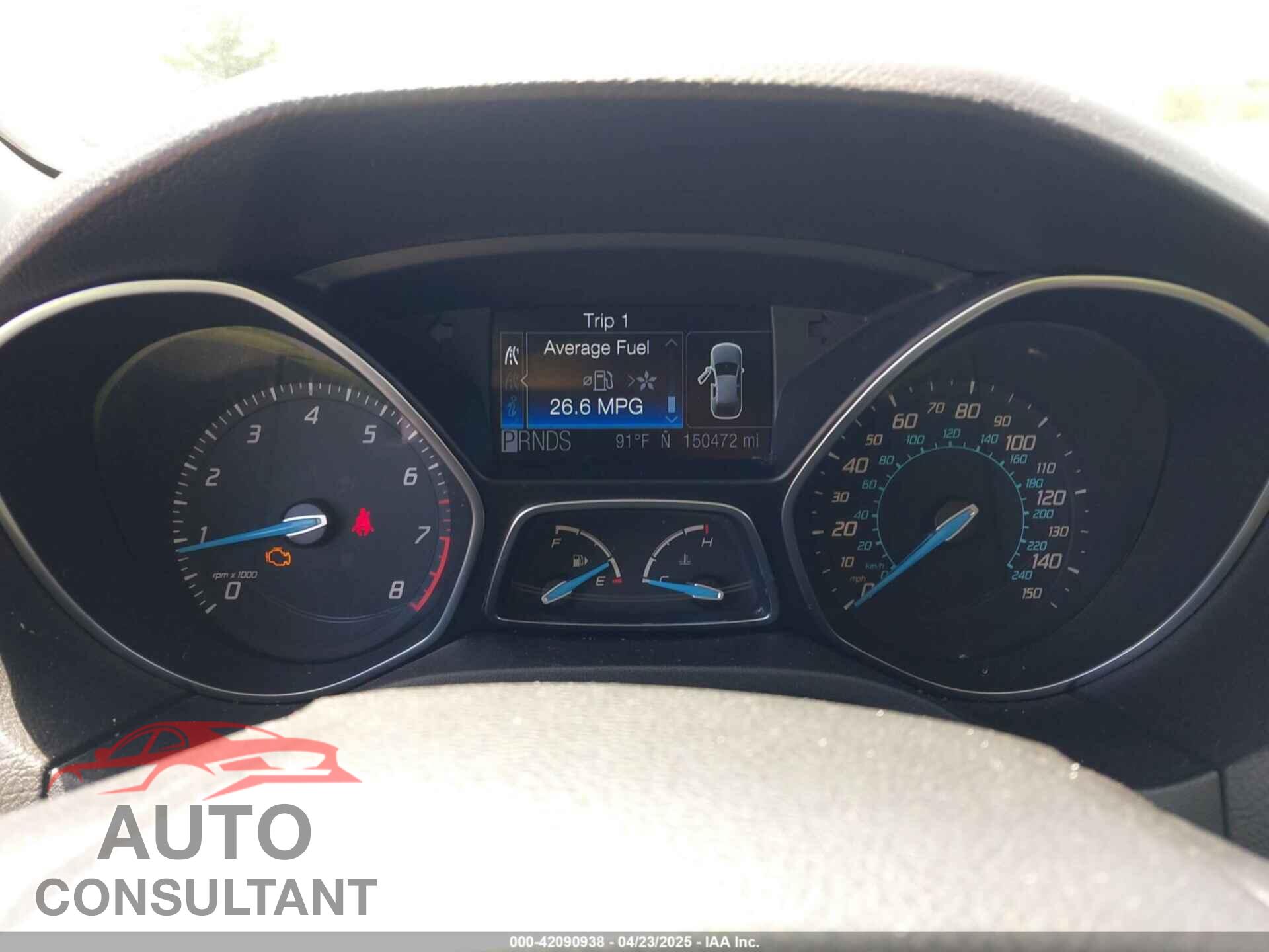 FORD FOCUS 2012 - 1FAHP3J2XCL413973