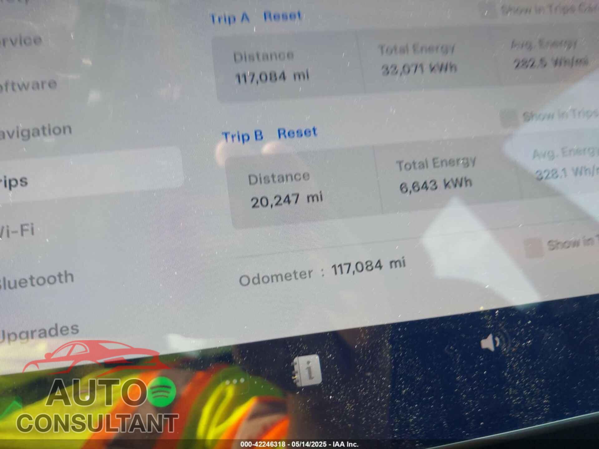 TESLA MODEL 3 2022 - 5YJ3E1EB6NF189096