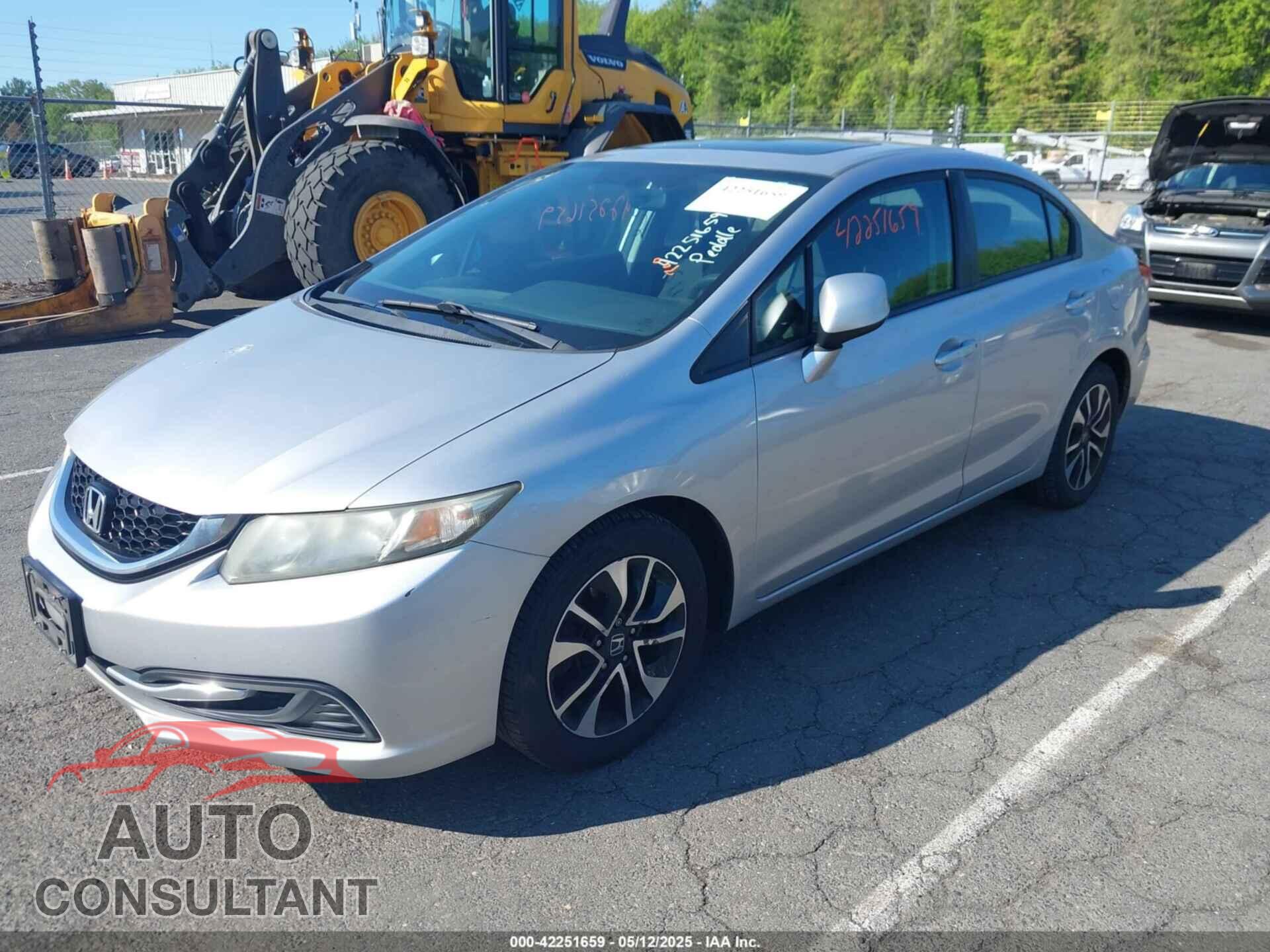 HONDA CIVIC 2013 - 19XFB2F83DE270382