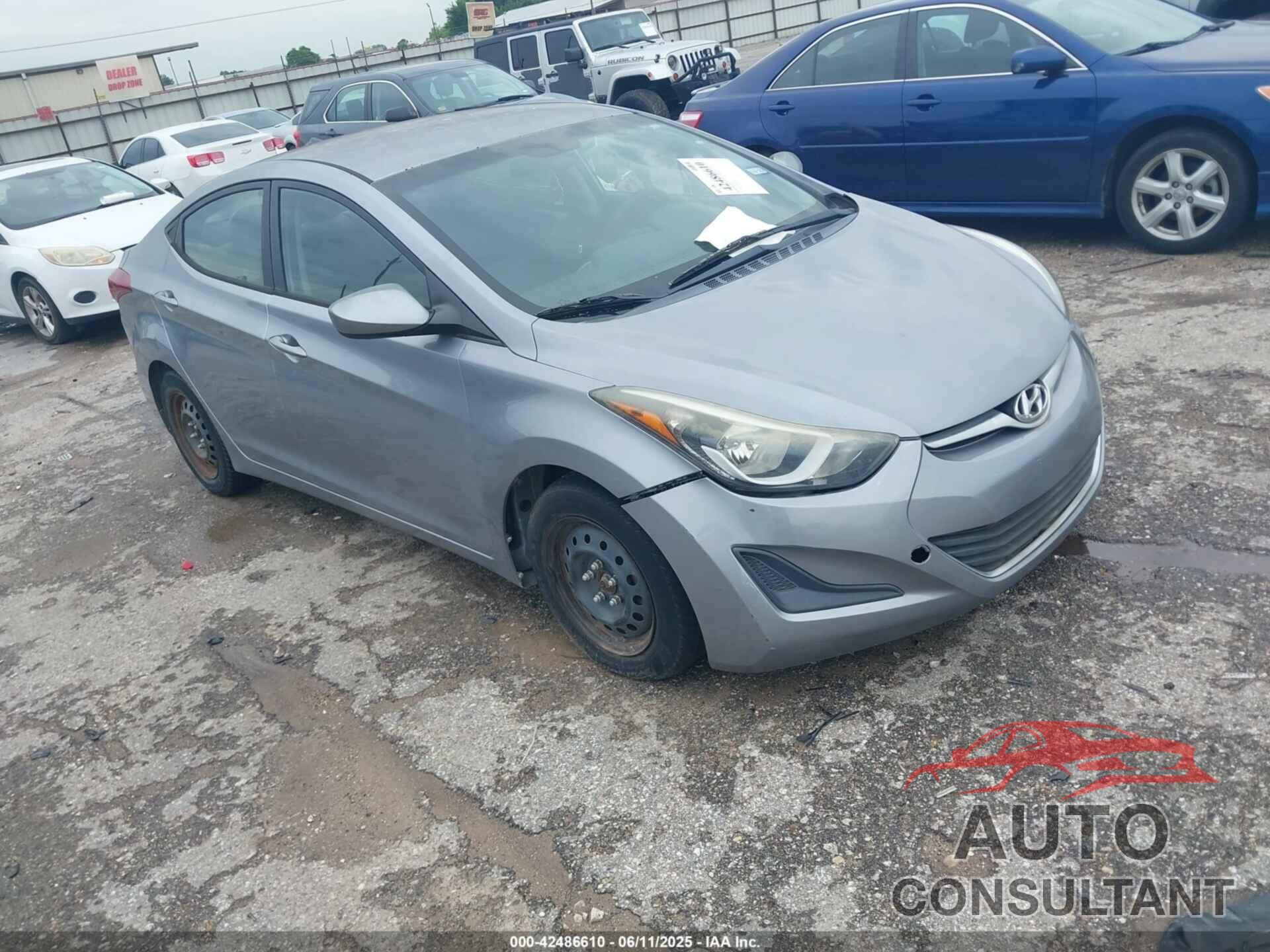 HYUNDAI ELANTRA 2016 - 5NPDH4AE9GH694809