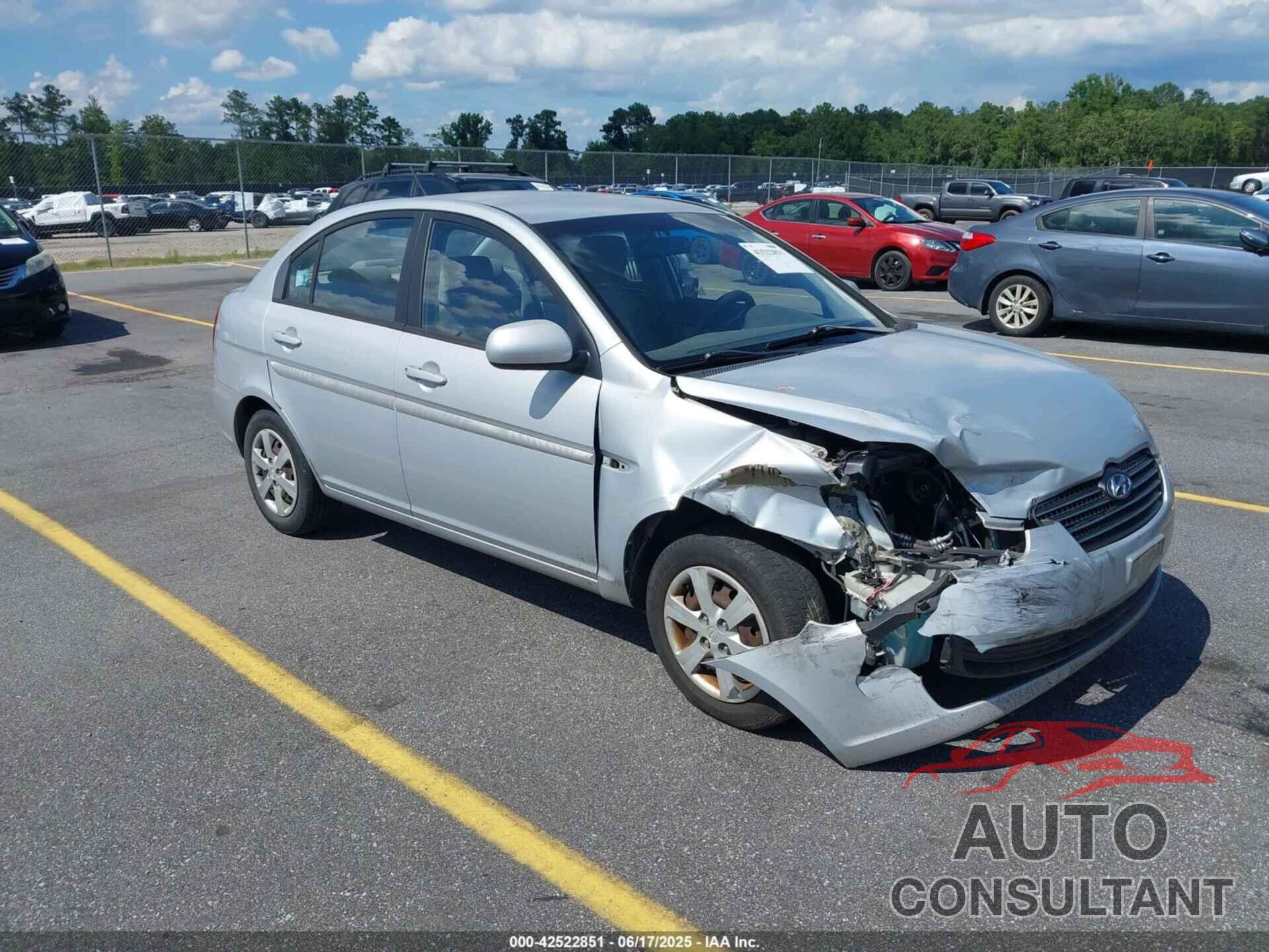 HYUNDAI ACCENT 2011 - KMHCN4AC9BU606421