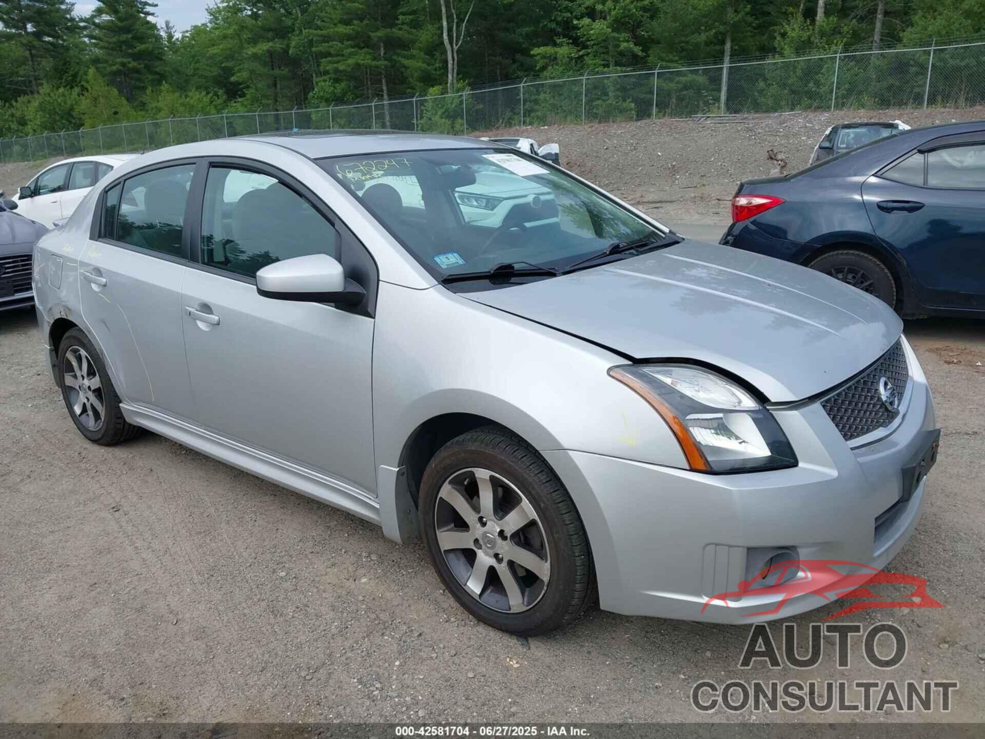 NISSAN SENTRA 2012 - 3N1AB6AP6CL771005