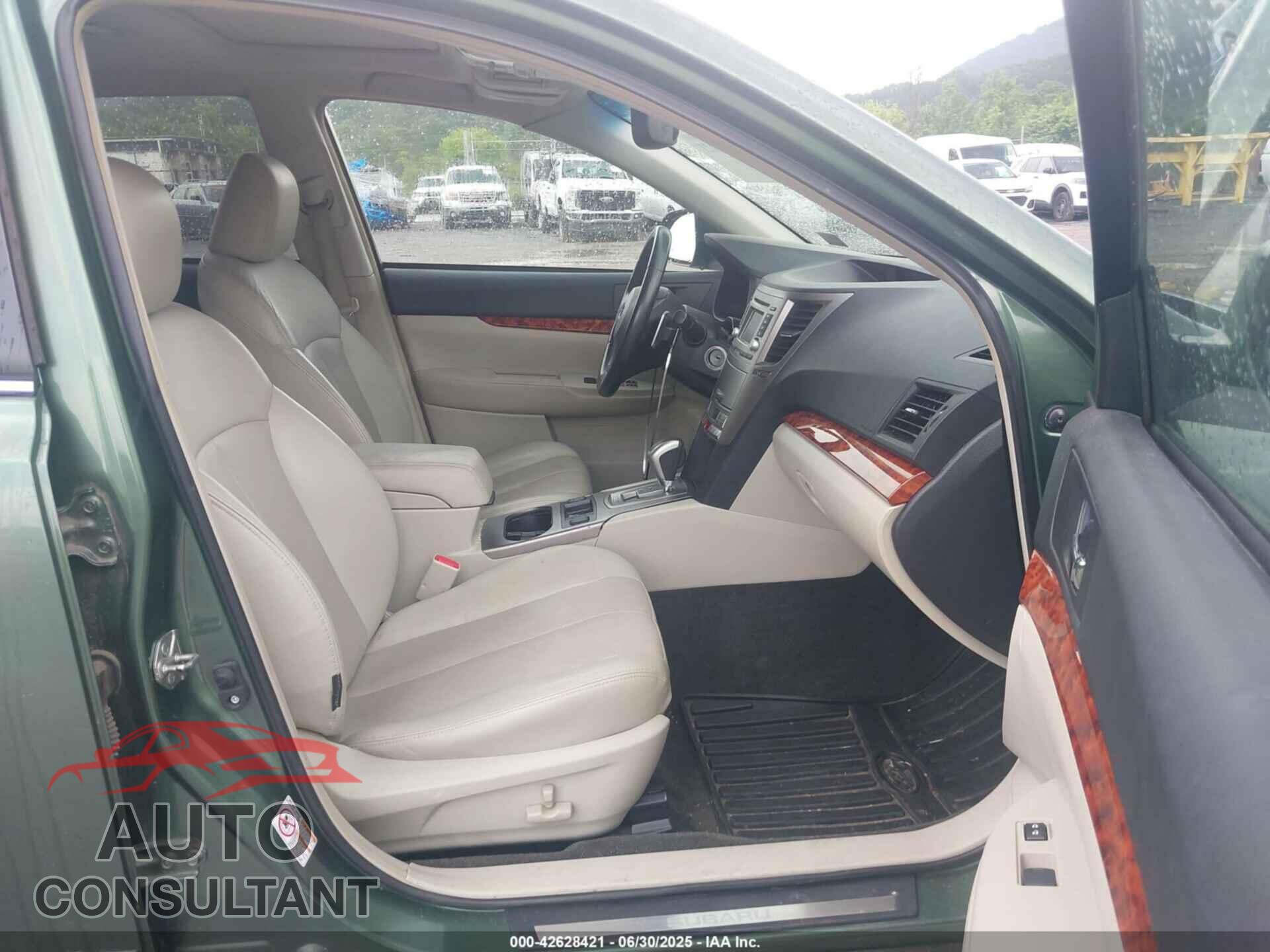 SUBARU OUTBACK 2012 - 4S4BRBKC1C3269334