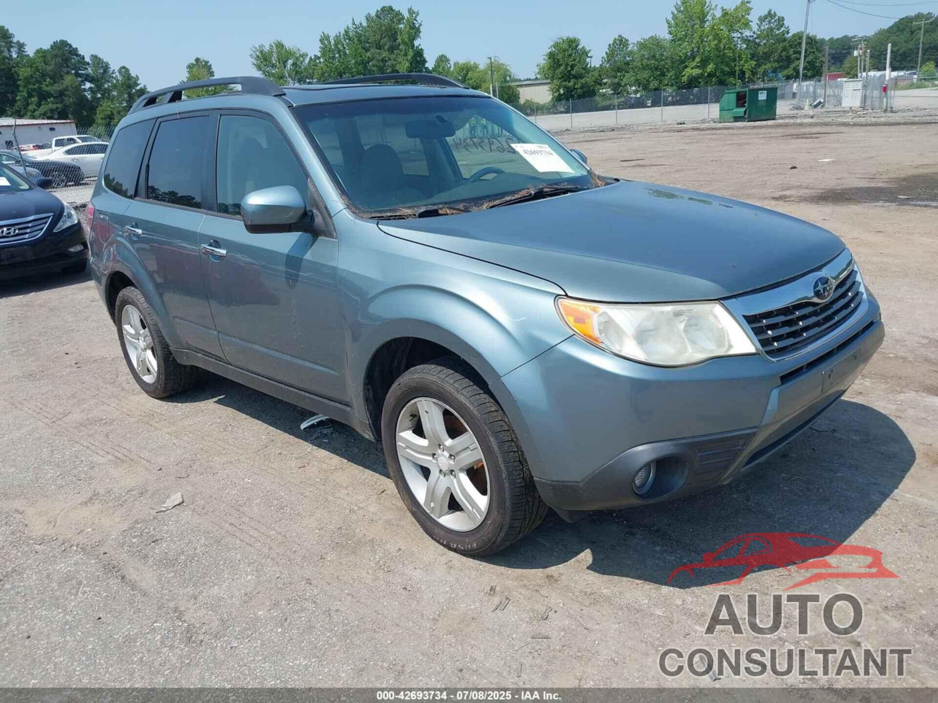 SUBARU FORESTER 2009 - JF2SH64669H770027