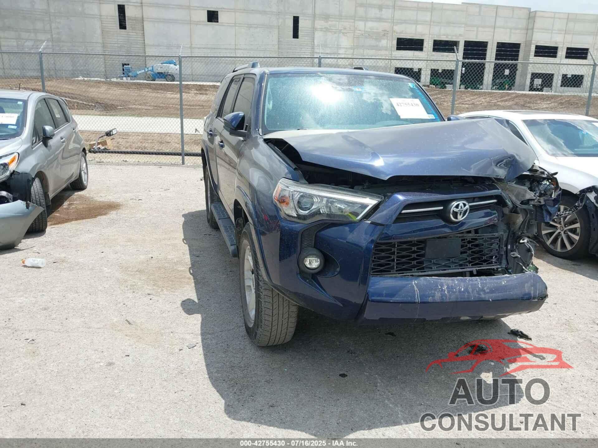 TOYOTA 4RUNNER 2021 - JTENU5JR7M5886648