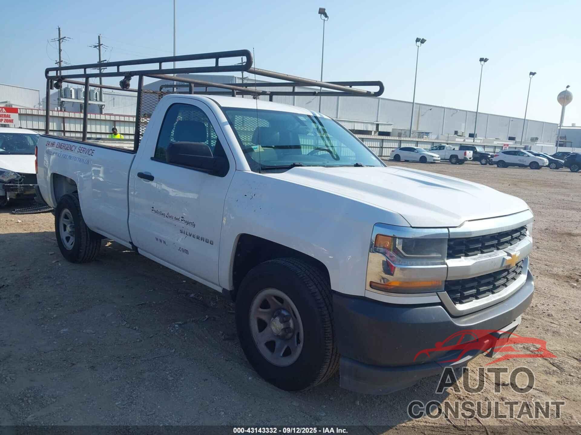CHEVROLET SILVERADO 1500 2017 - 1GCNCNEH2HZ139742