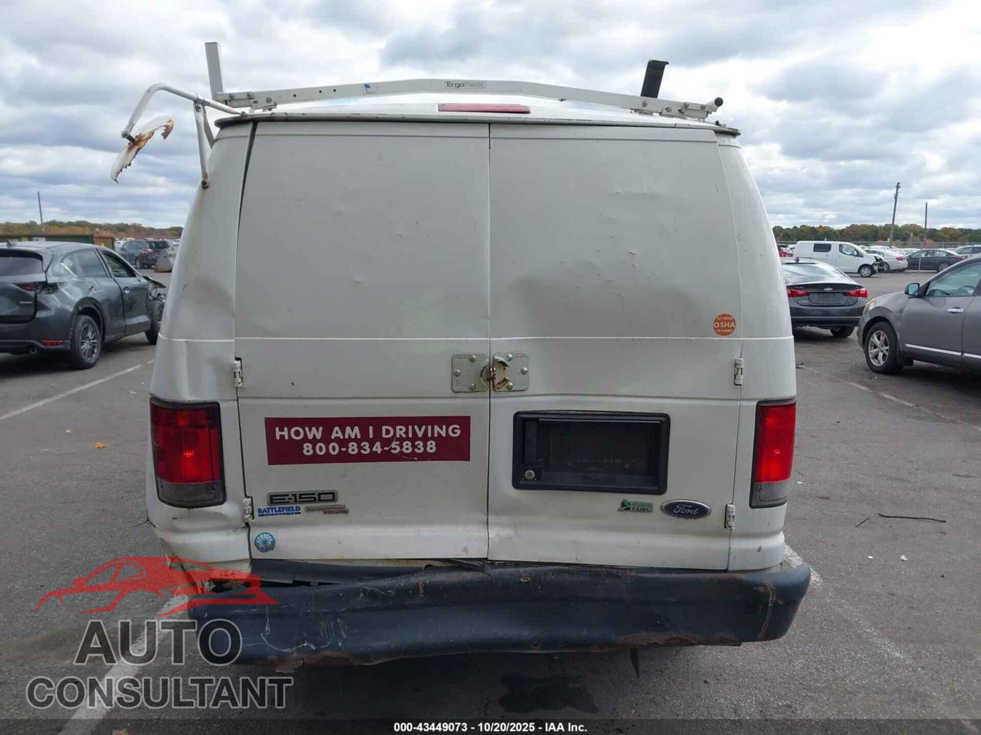 FORD E-150 2013 - 1FTNE1EW8DDB12120