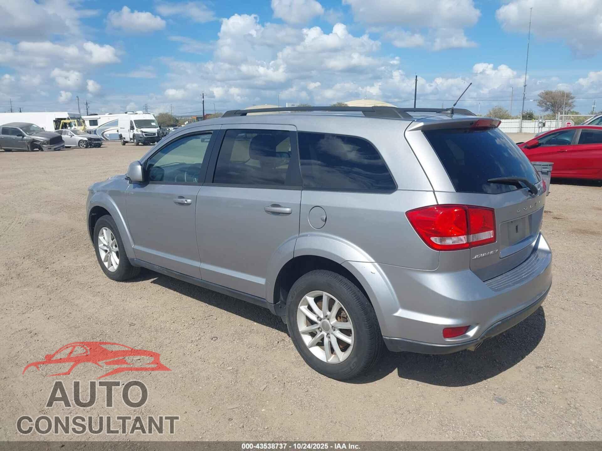 DODGE JOURNEY 2015 - 3C4PDCBG3FT546883