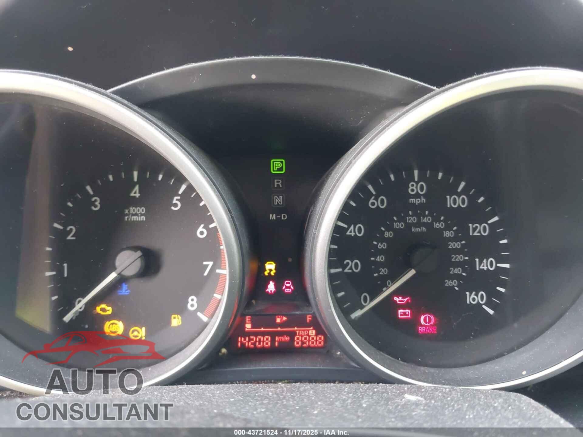 MAZDA MAZDA5 2012 - JM1CW2BL4C0105496
