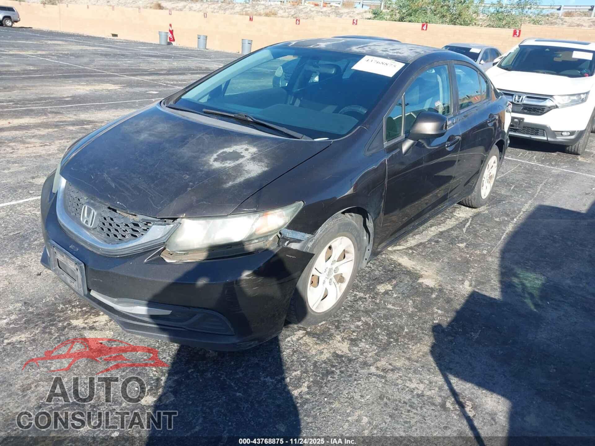 HONDA CIVIC 2013 - 2HGFB2F54DH517551