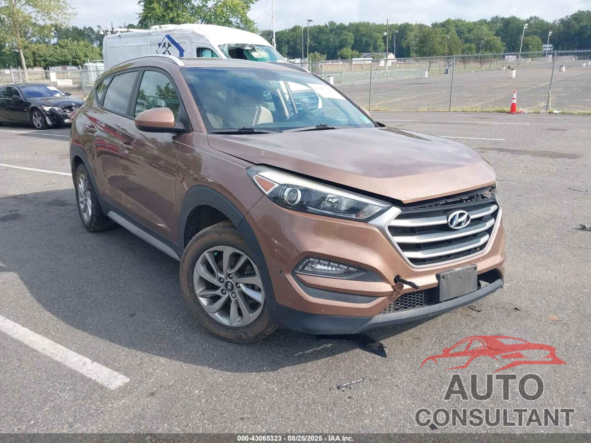 HYUNDAI TUCSON 2017 - KM8J3CA40HU445109